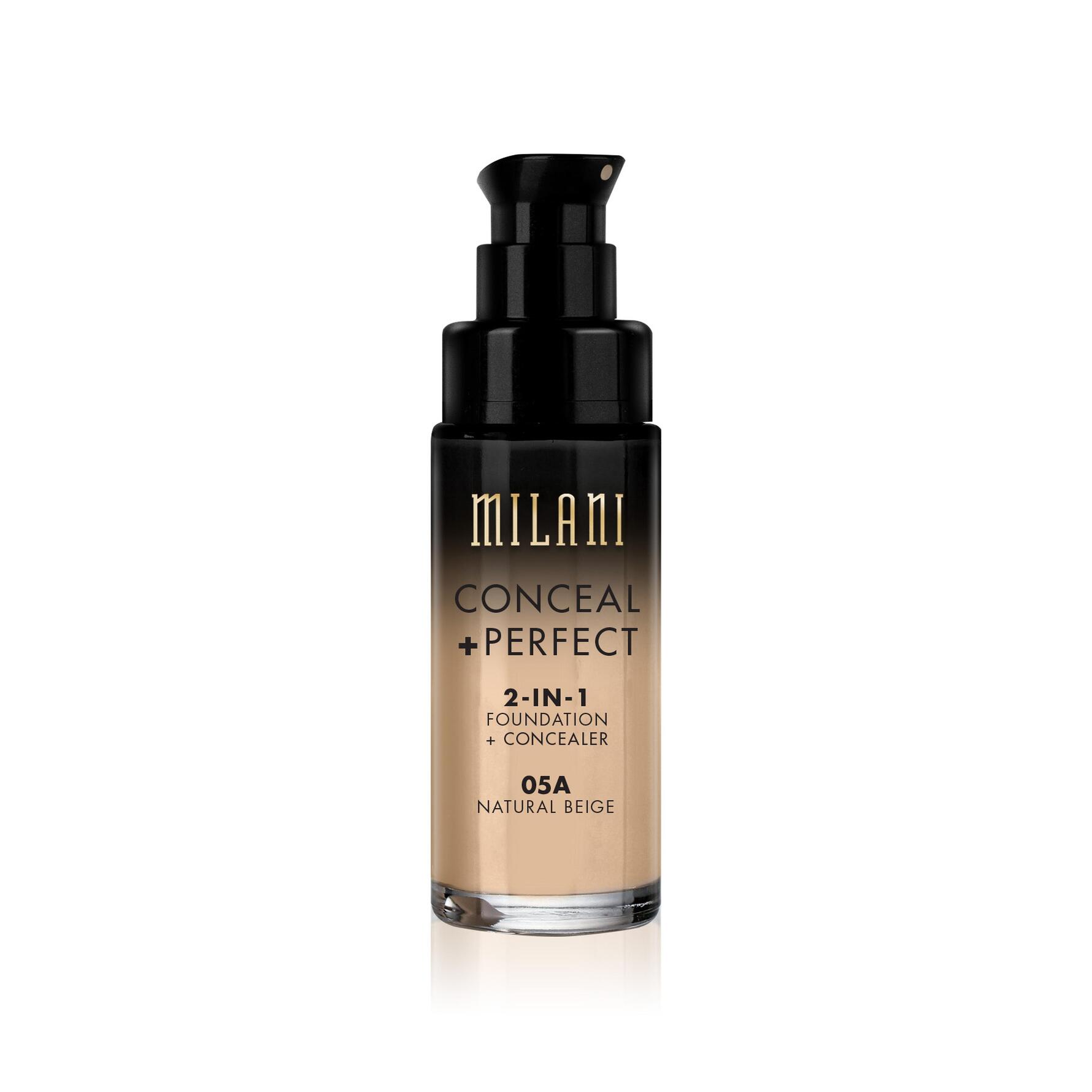 Milani CONCEAL & PERFECT LIQUID FOUNDATION 05A Natural Beige 05A Natural