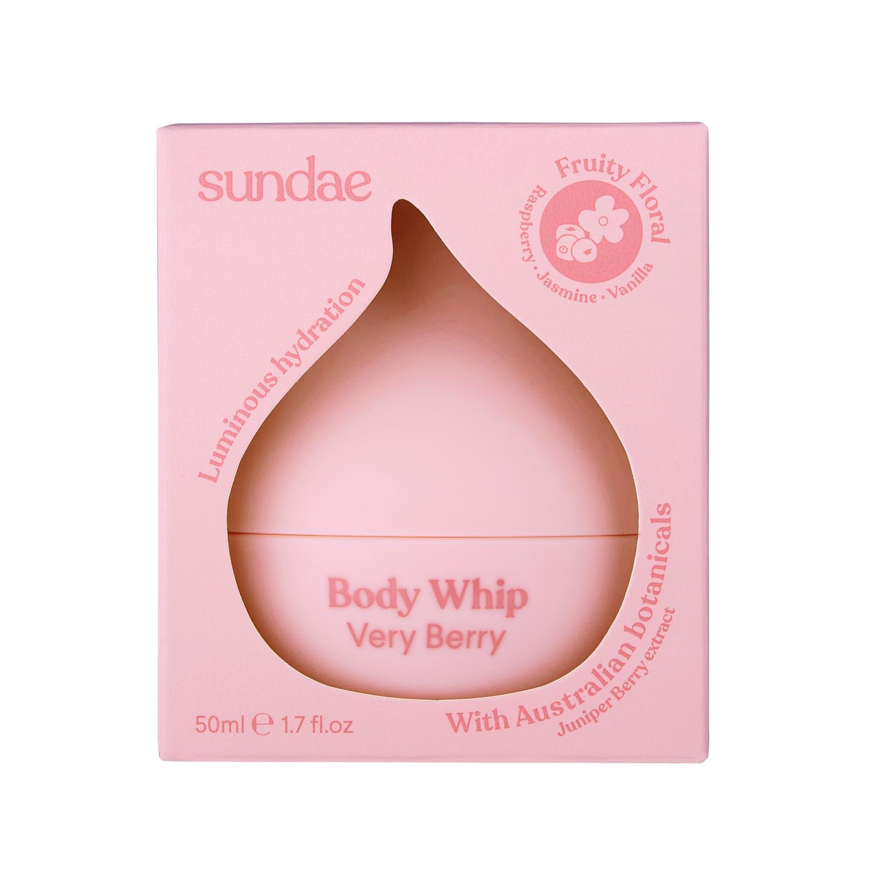 Sundae Body Very Berry Whipper Body Moisturiser 50 ml