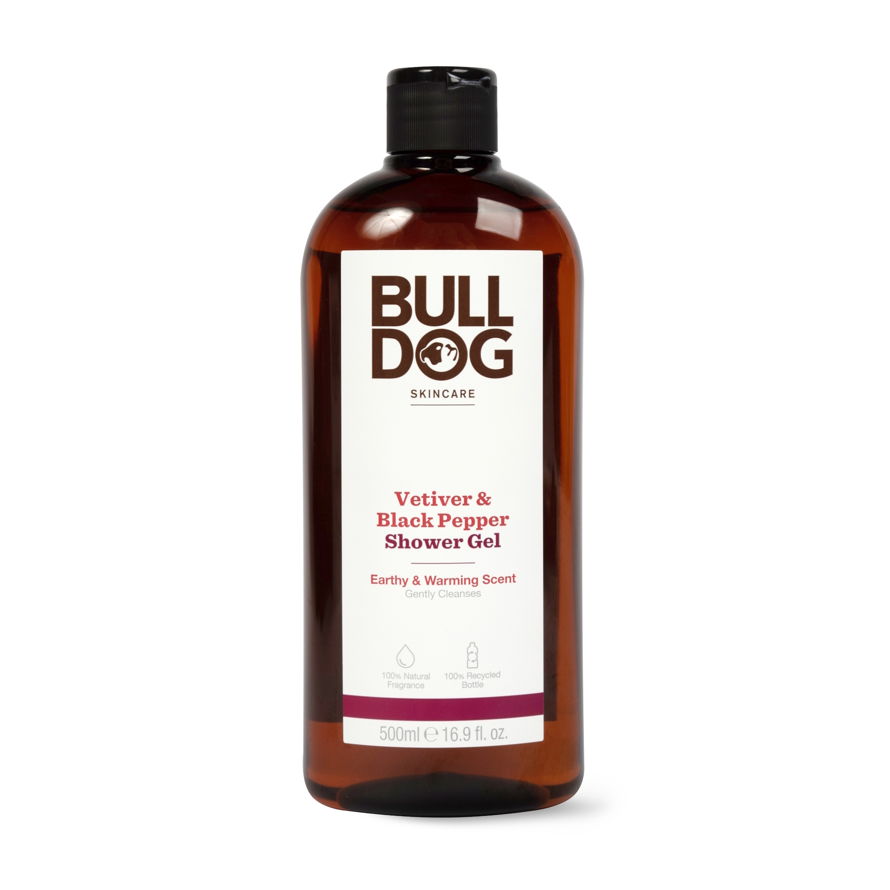 Bulldog Black Pepper & Vetiver Shower Gel 500 ml 500 ml