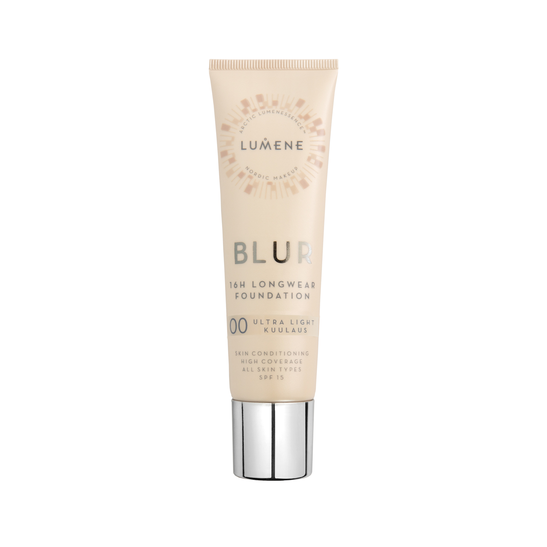 Lumene Blur 16H Longwear SPF15 Foundation 00 Ultra Light 00 Ultra Light