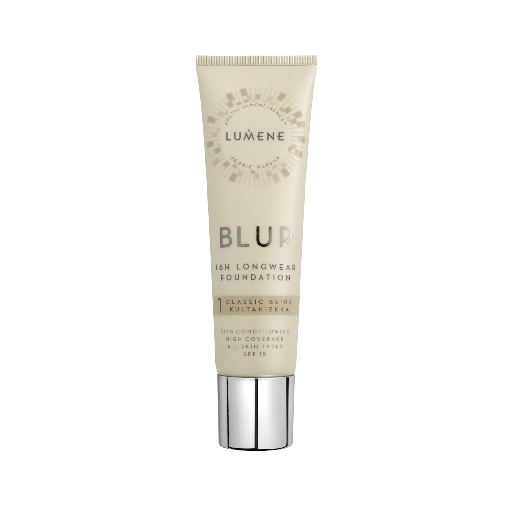 Lumene Blur 16H Longwear SPF15 Foundation 1 Classic Beige 1 Classic