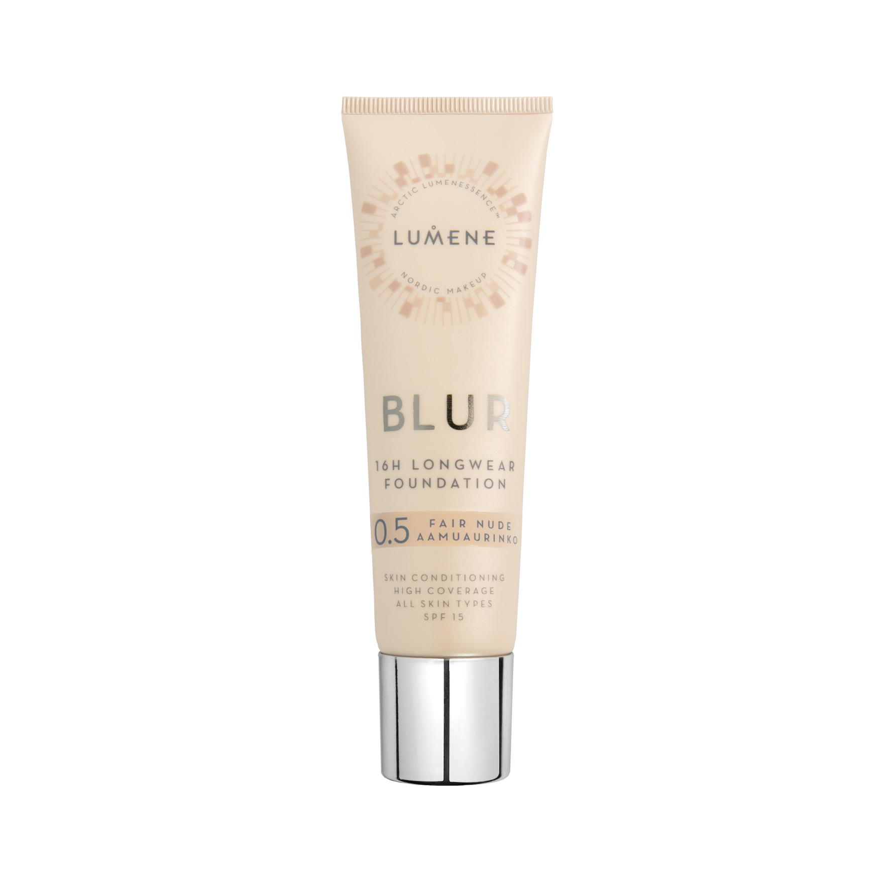 Lumene Blur 16H Longwear SPF15 Foundation 0.5 Fair Nude 0.5 Fair Nude