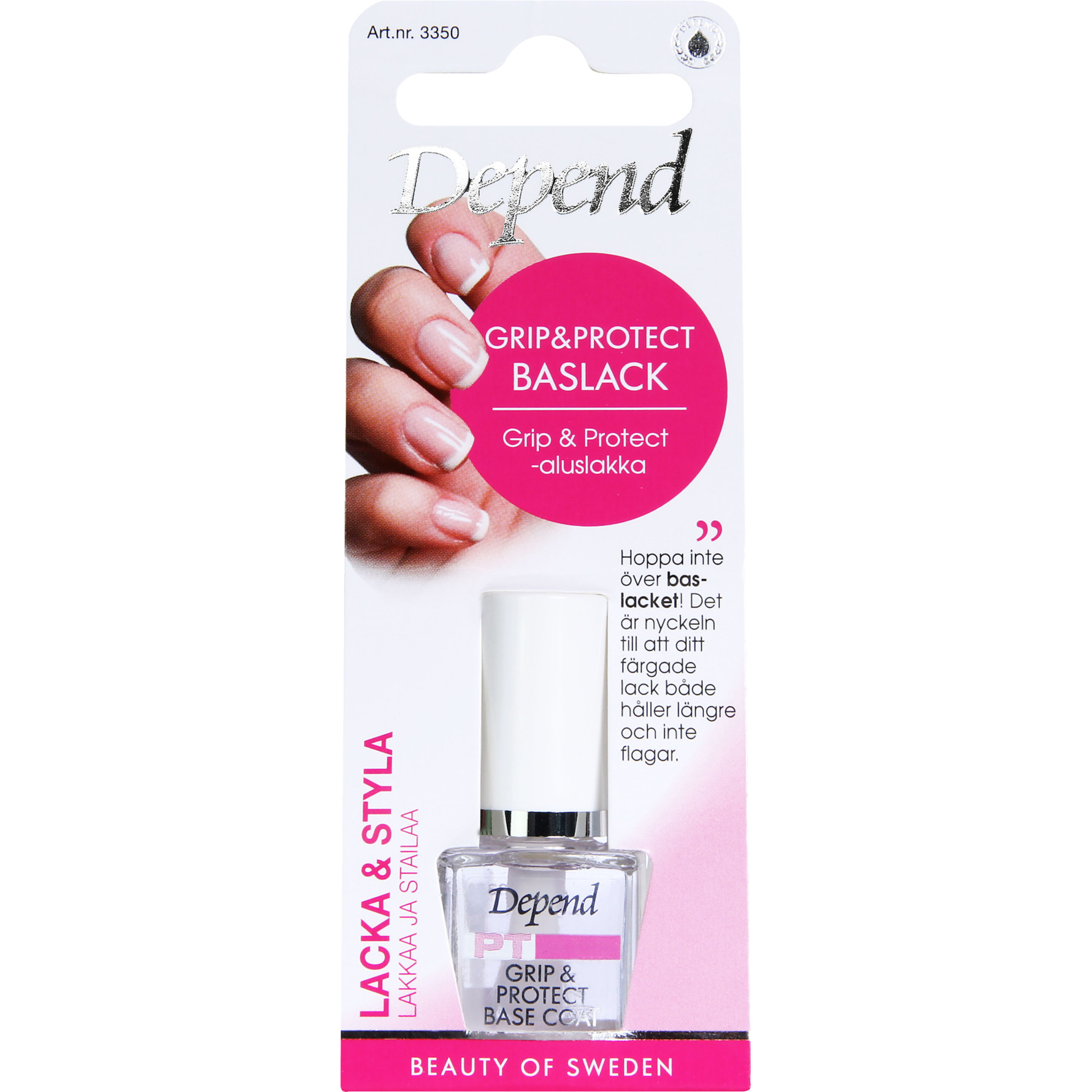 Depend Nail Care Grip & Protect Under Coat