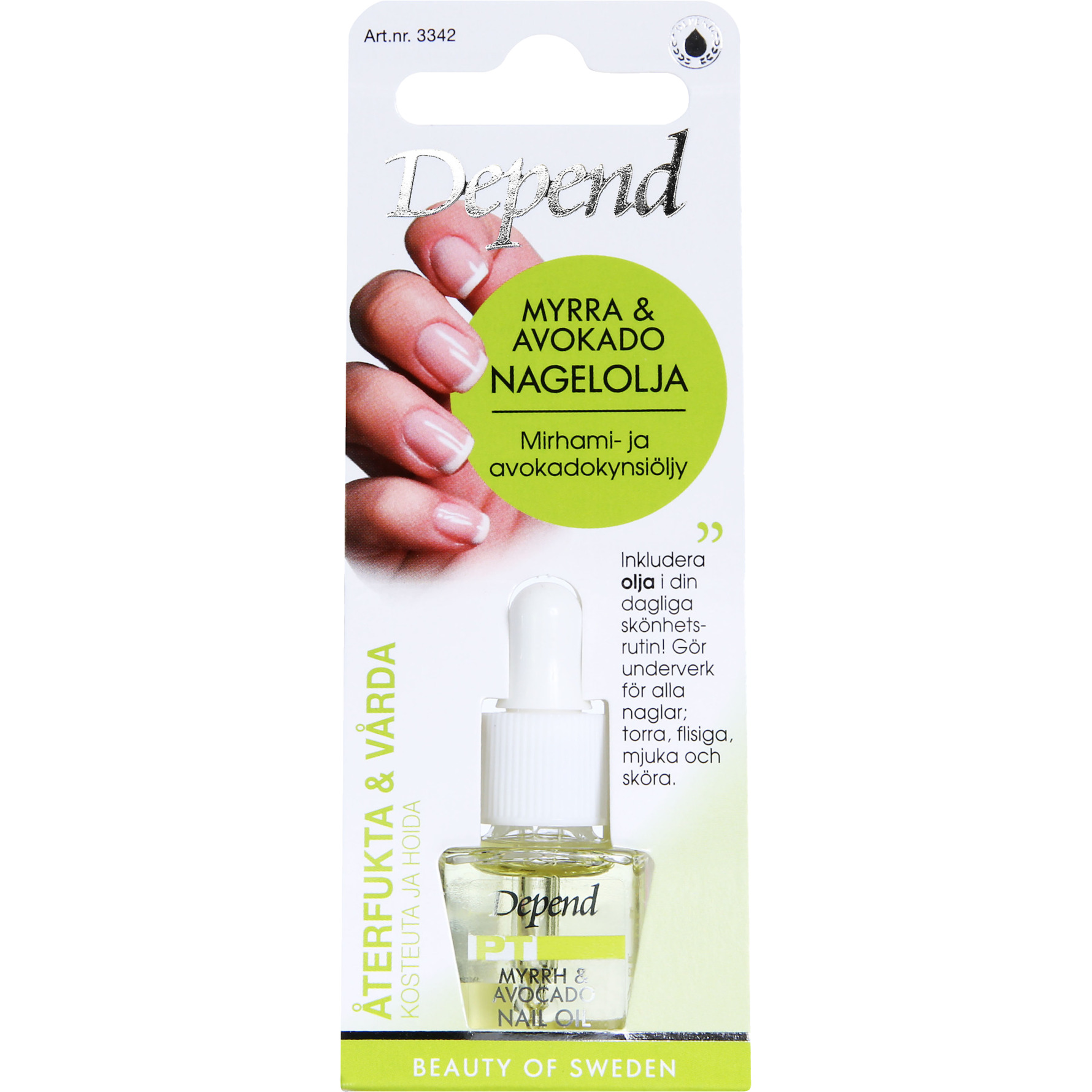 Depend Depend Nail Care Myrra & Avocado Oil