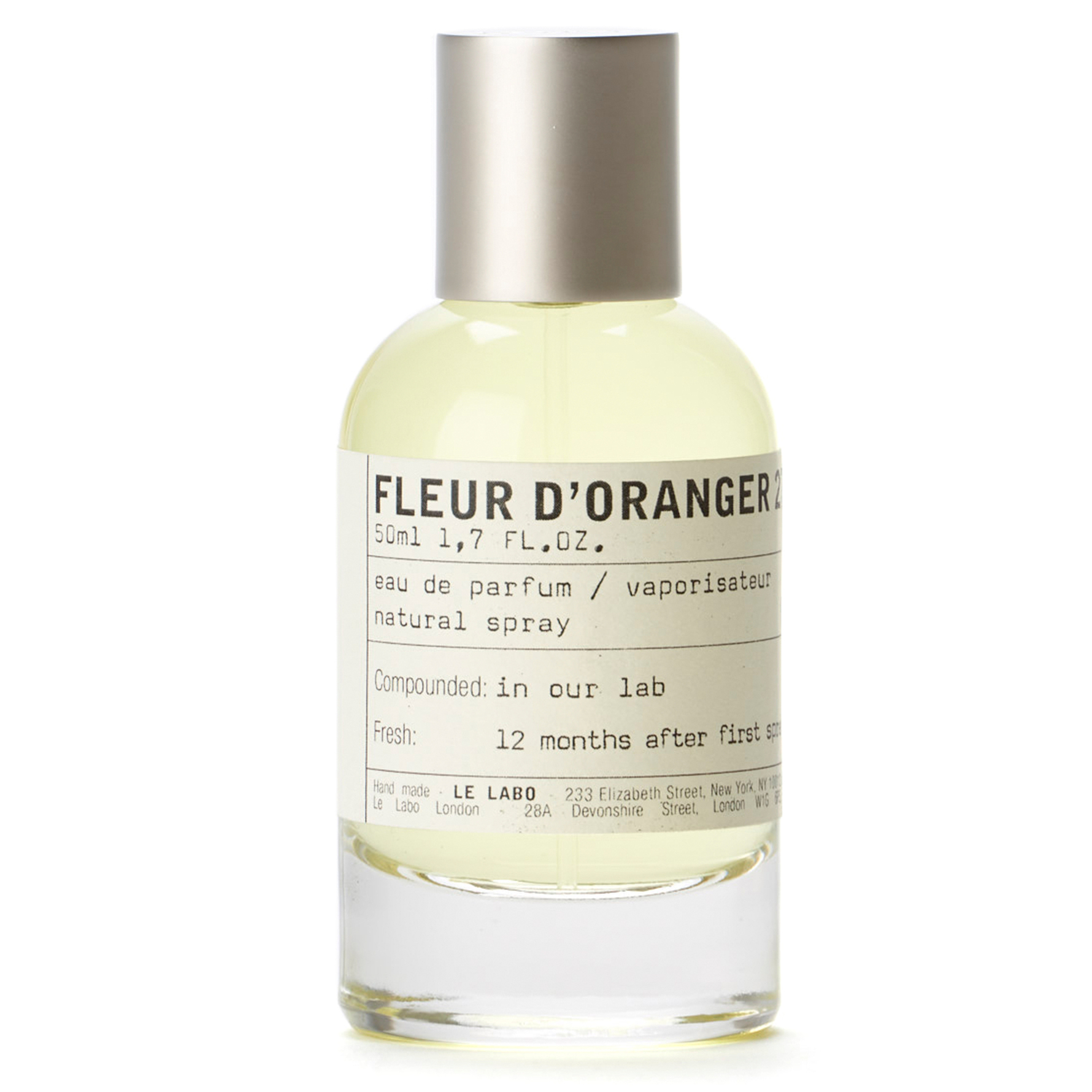 Le Labo Fleur D'Oranger 27 Eau de Parfum 50 ml 50 ml