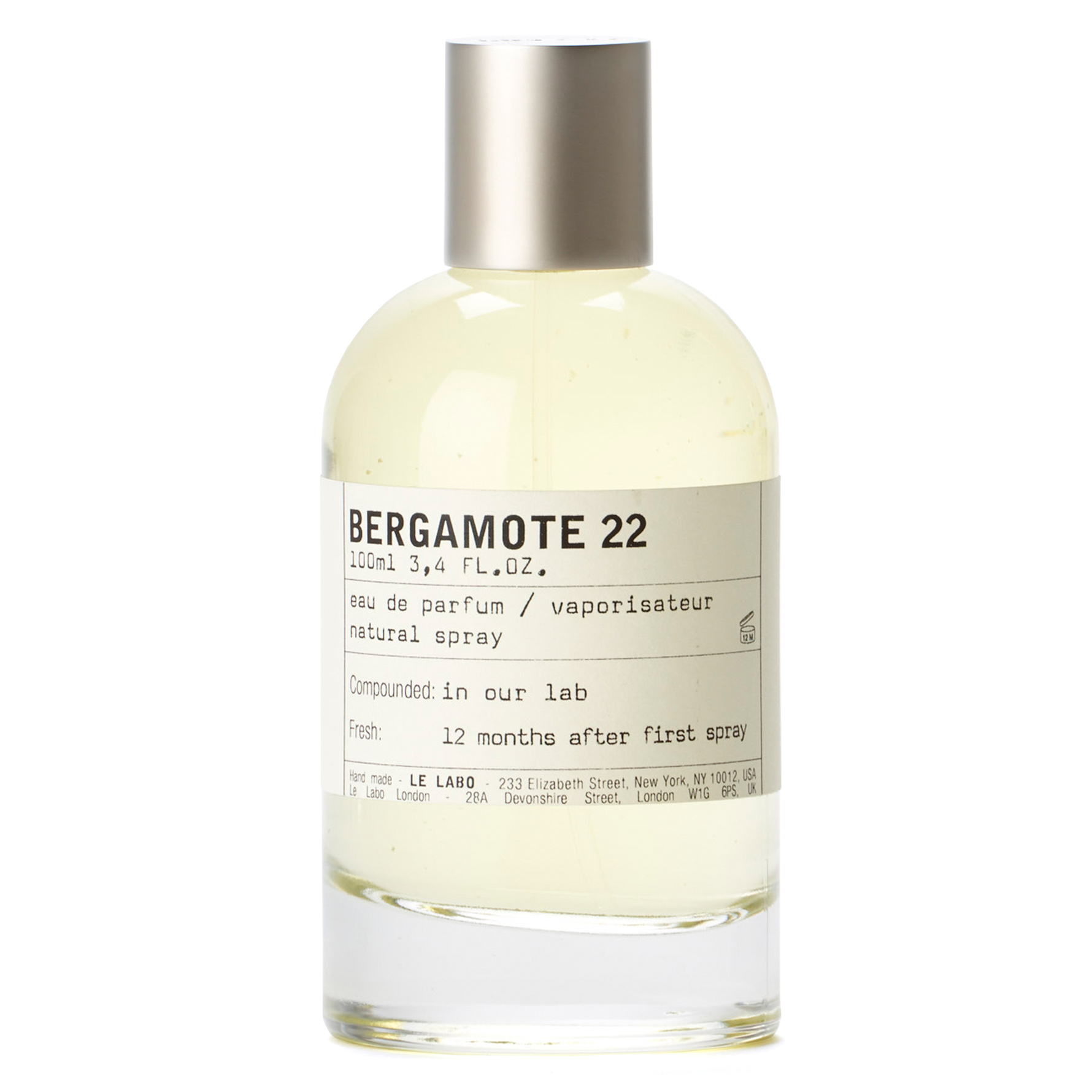 Le Labo Bergamote 22 Eau de Parfum 100 ml 100 ml