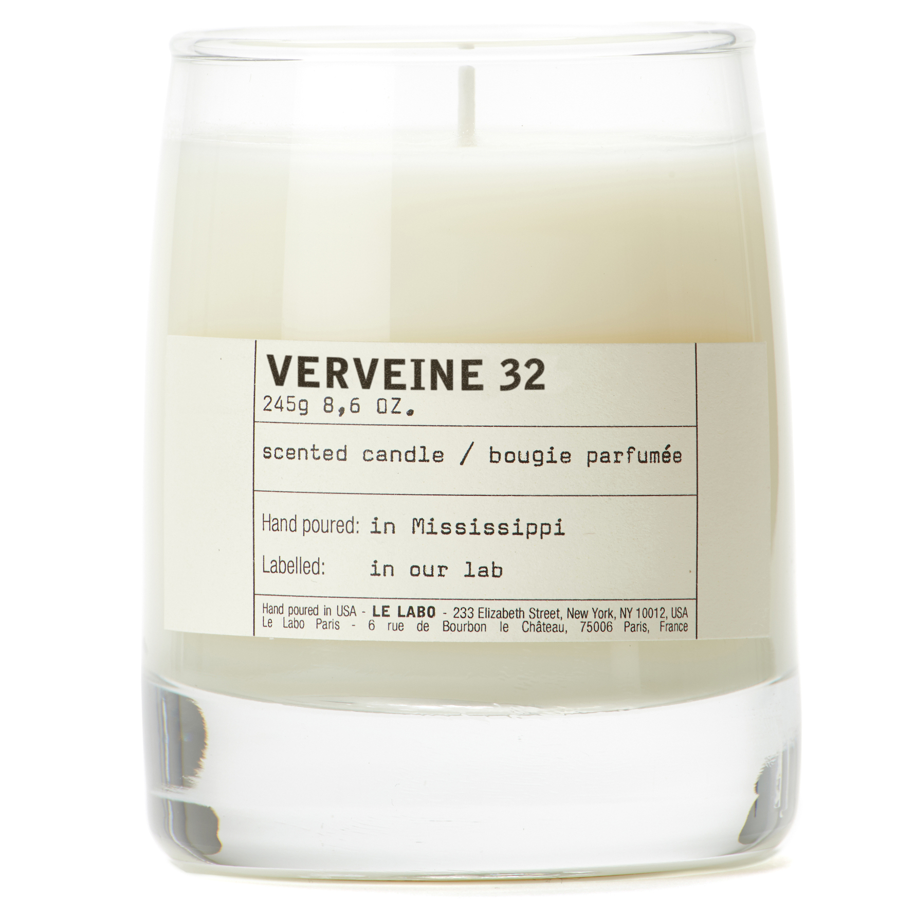 Le Labo Verveine 32 - Classic Scented Candle Verveine 32 - Classic Candle Verveine 32 - Classic Candle