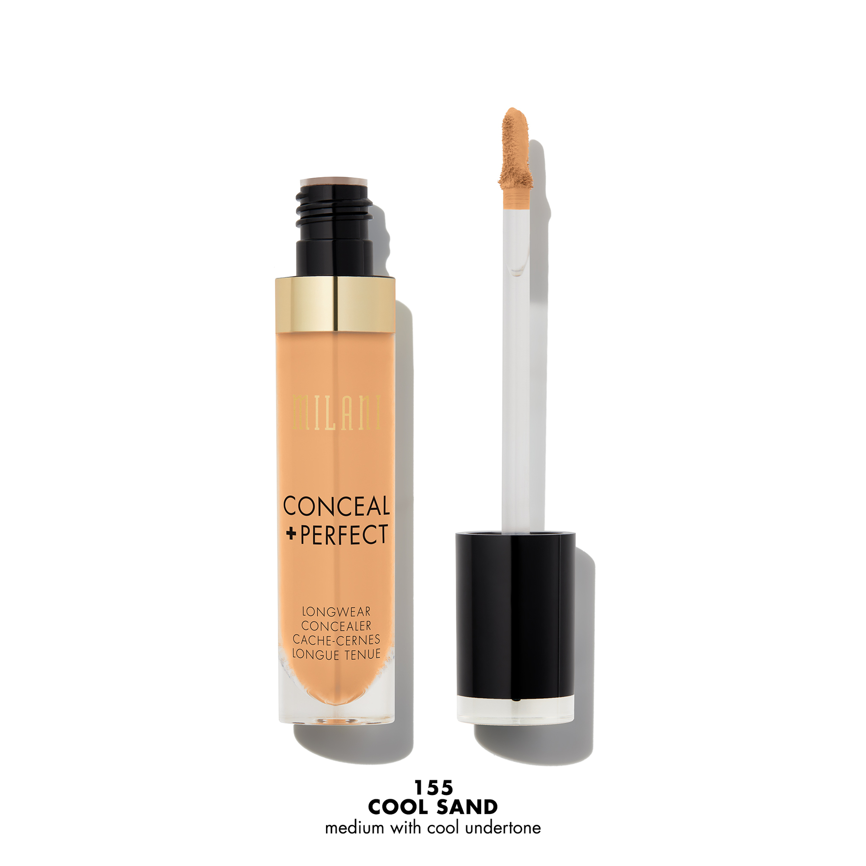 Milani Conceal + Perfect Long-Wear Concealer 155 Cool Sand 155 Cool