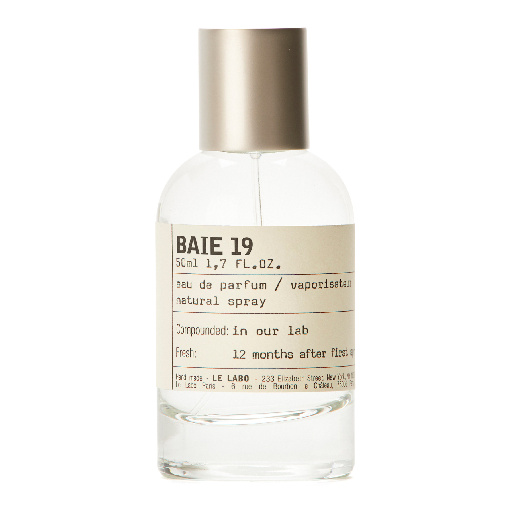 Le Labo Le Labo Baie 19 Eau de Parfum 50 ml 50 ml
