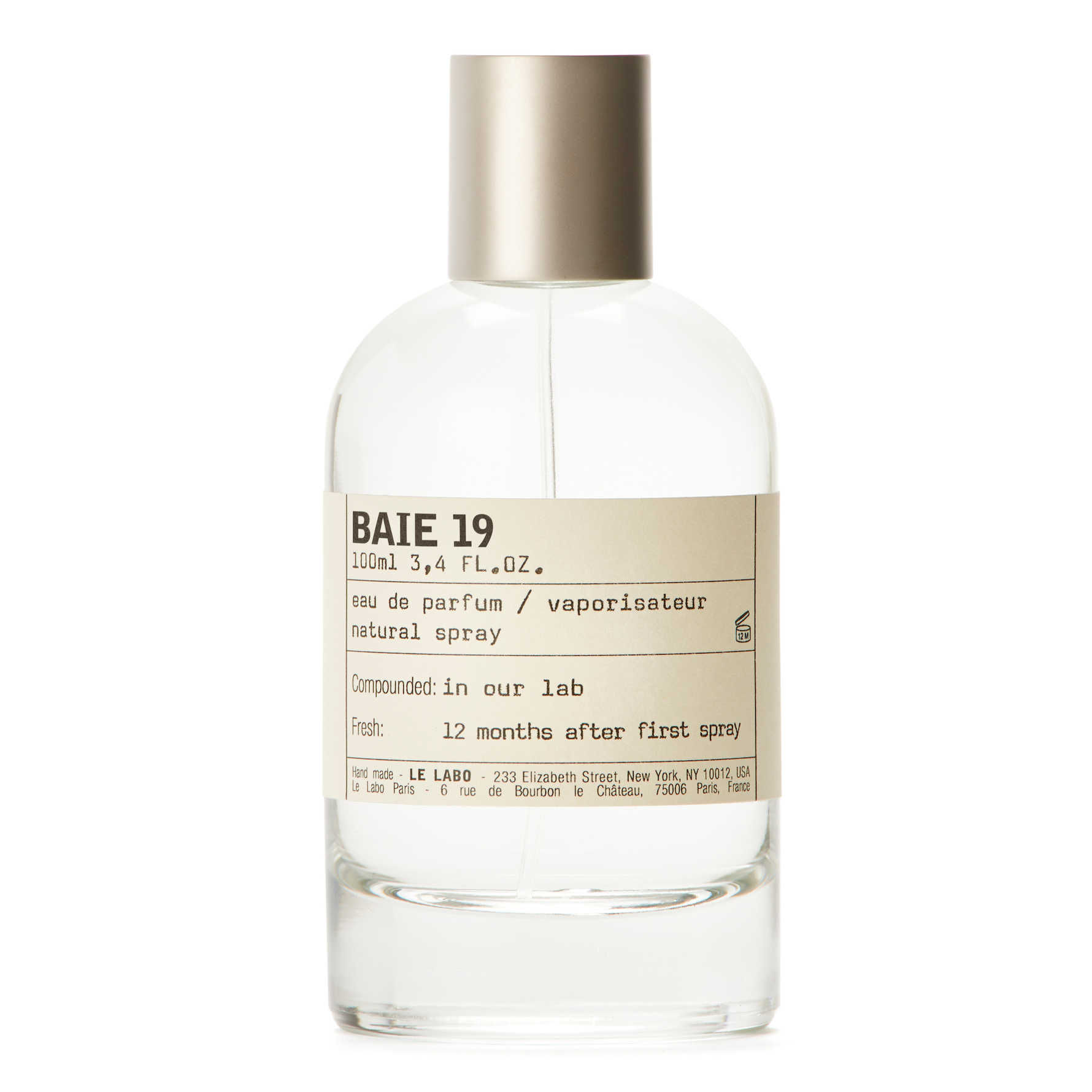 Le Labo Baie 19 Eau de Parfum 100 ml 100 ml