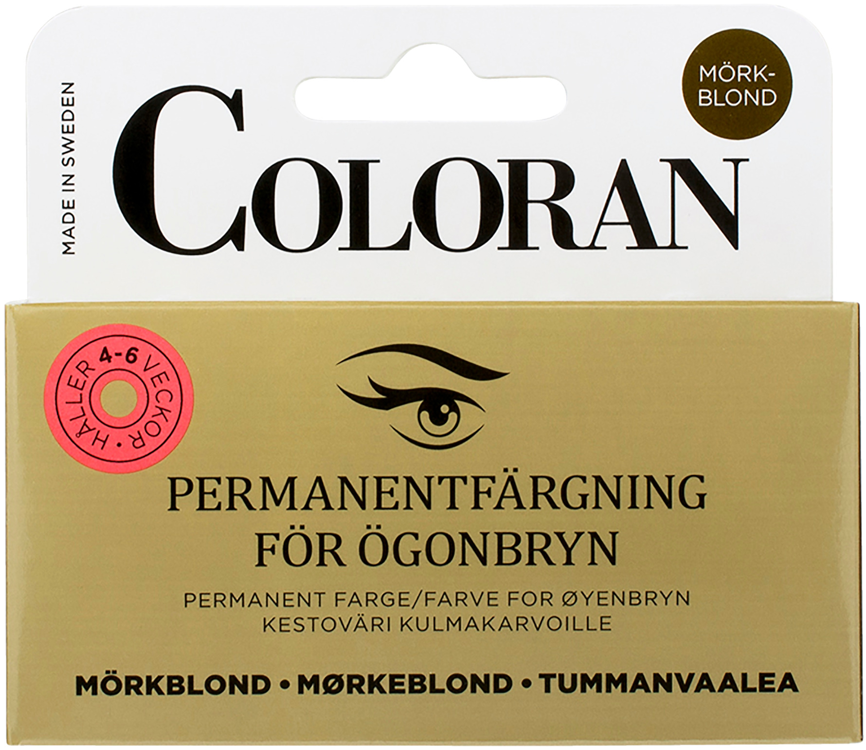Coloran Permanent Eyebrow Color Dark Blonde Dark Blonde