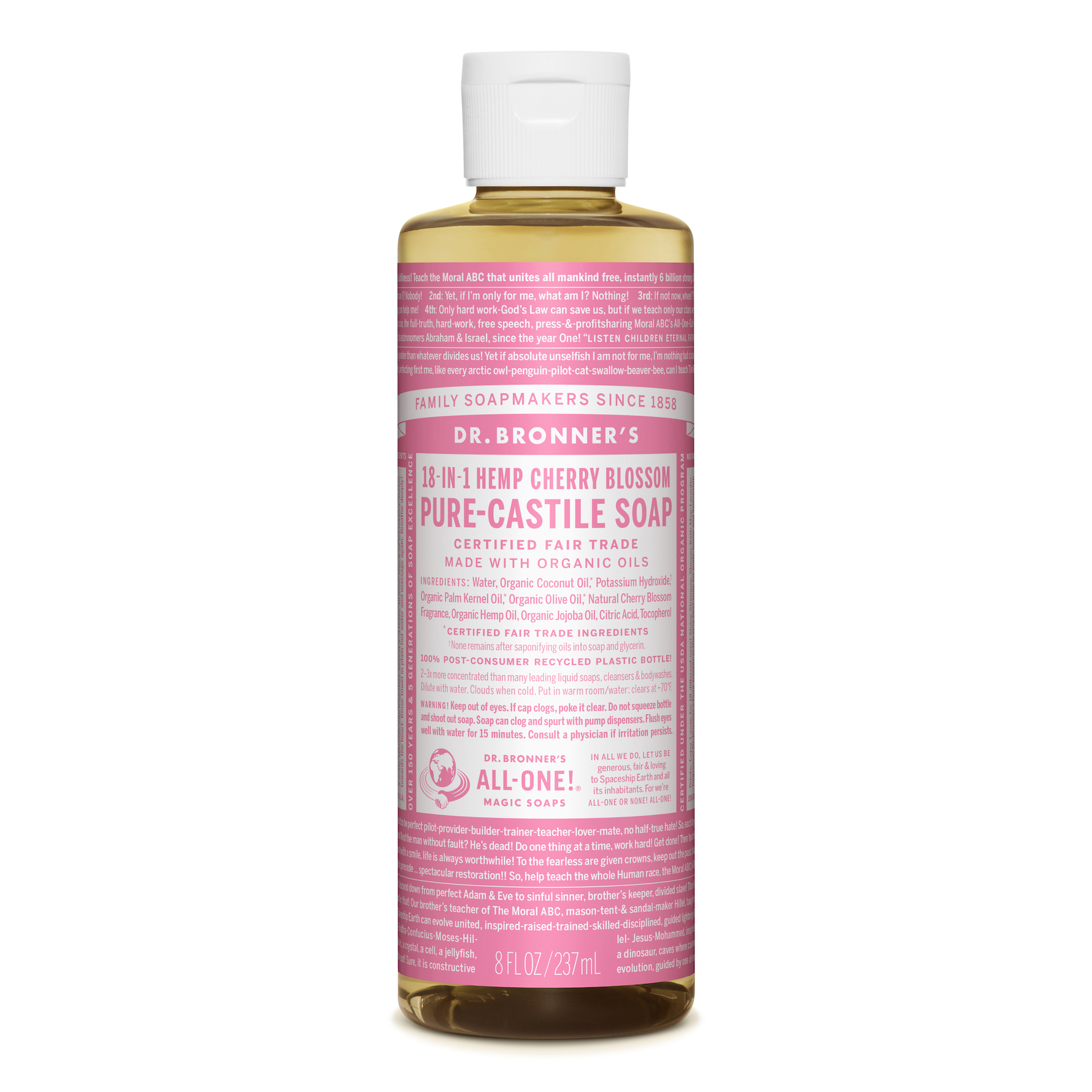 Dr. Bronner's Cherry Blossom Liquid Soap 236 ml 236 ml