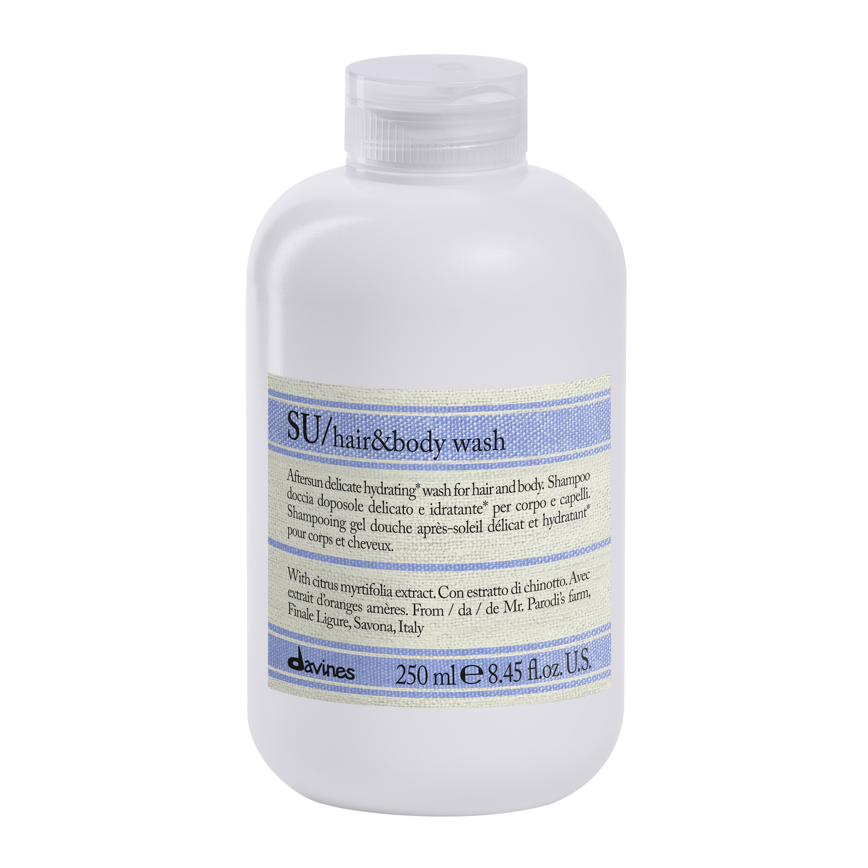 Davines SU Hair & Body Wash 250 ml 250 ml