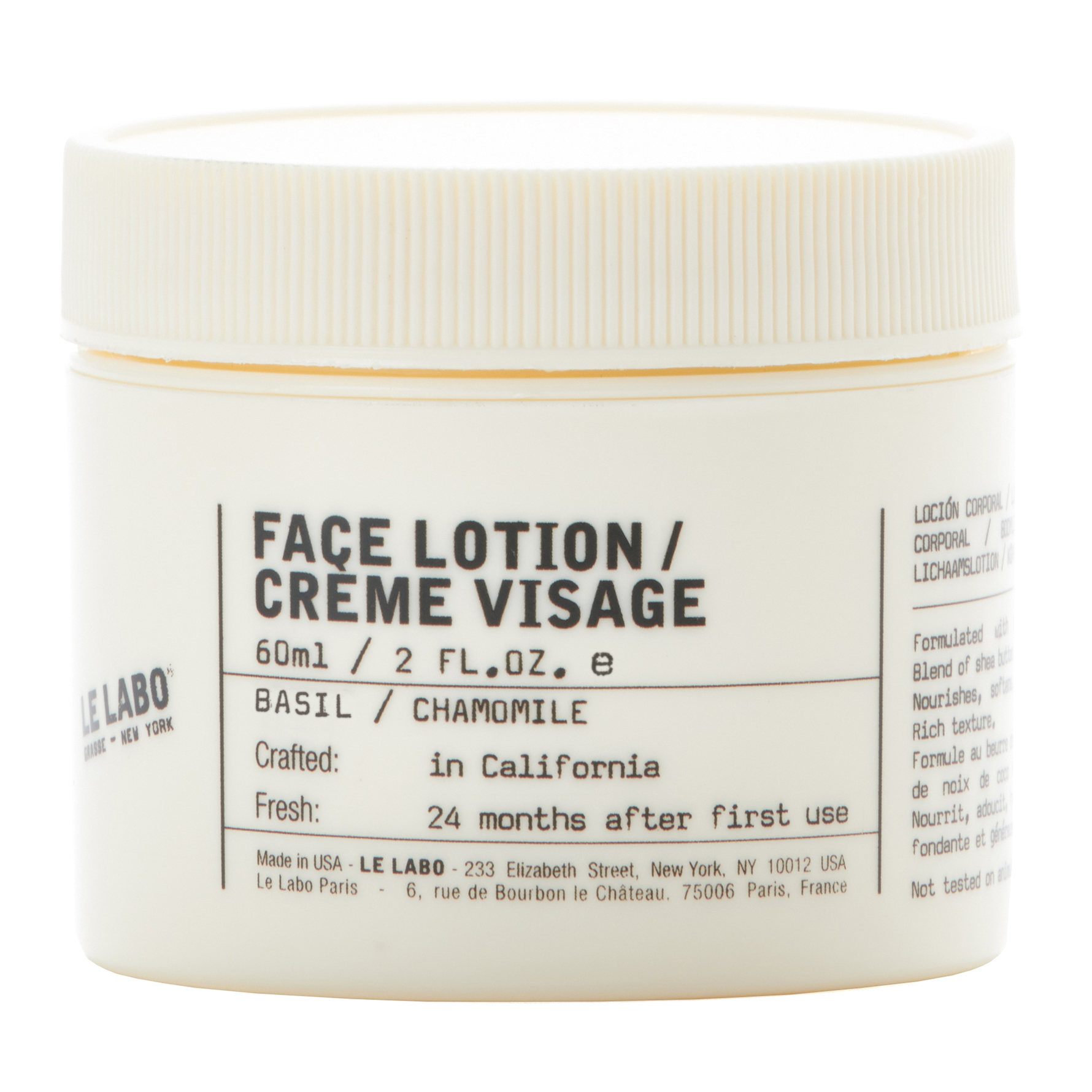 Le Labo Le Labo Basil Face Lotion 60 ml 60 ml