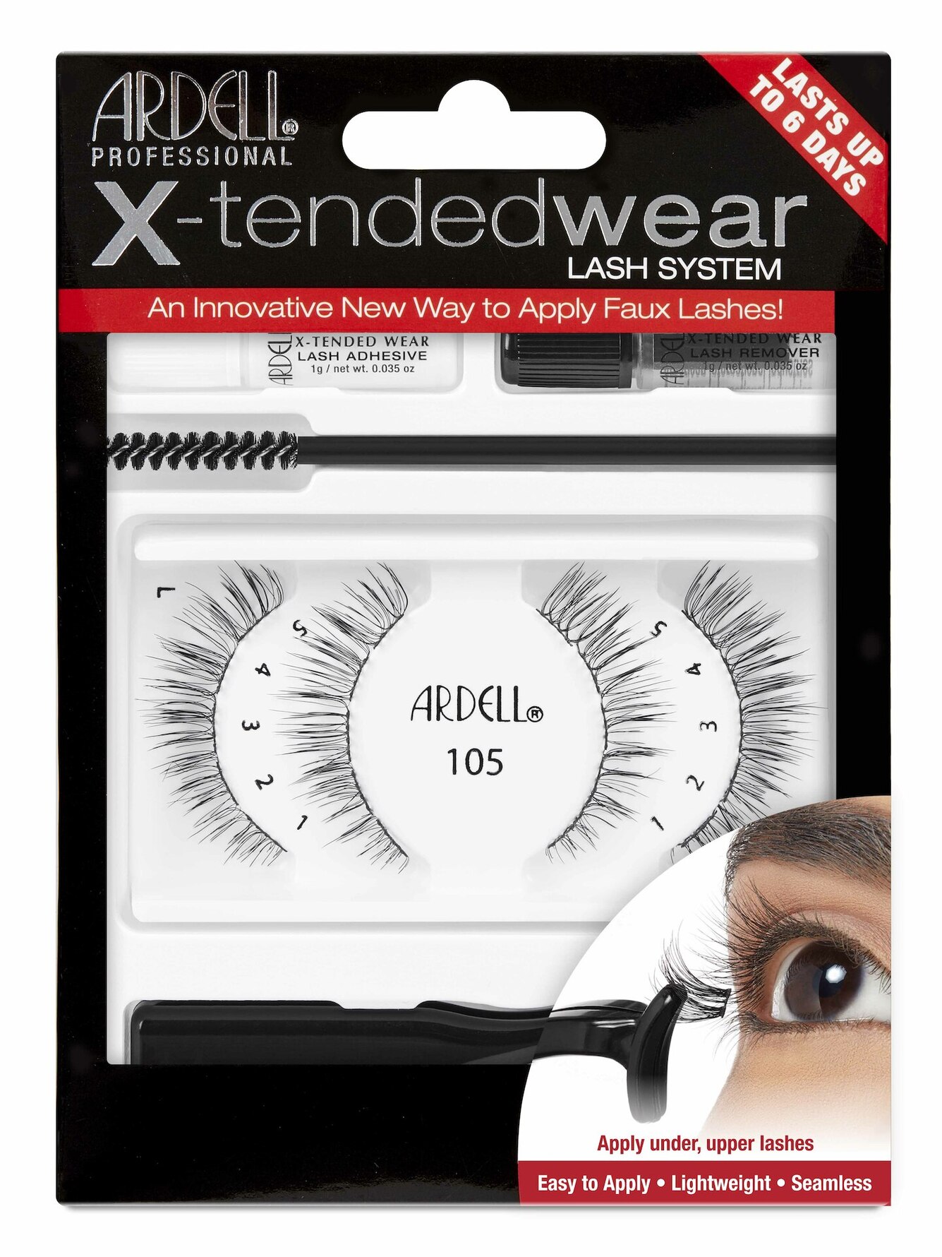 Ardell X-tended Wear Lash System 105 False Lashes