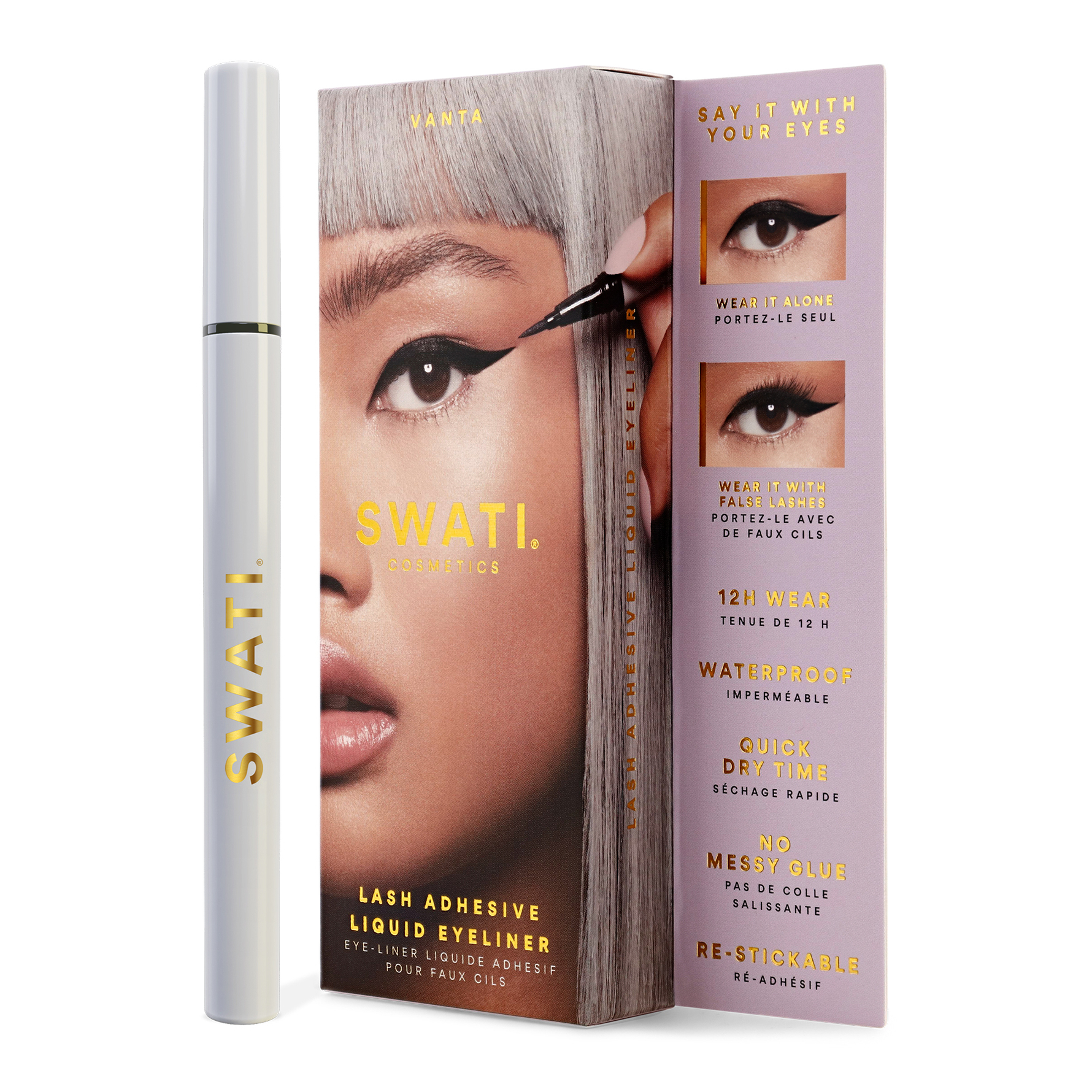SWATI Cosmetics Vanta Lash Adhesive Liquid Eyeliner