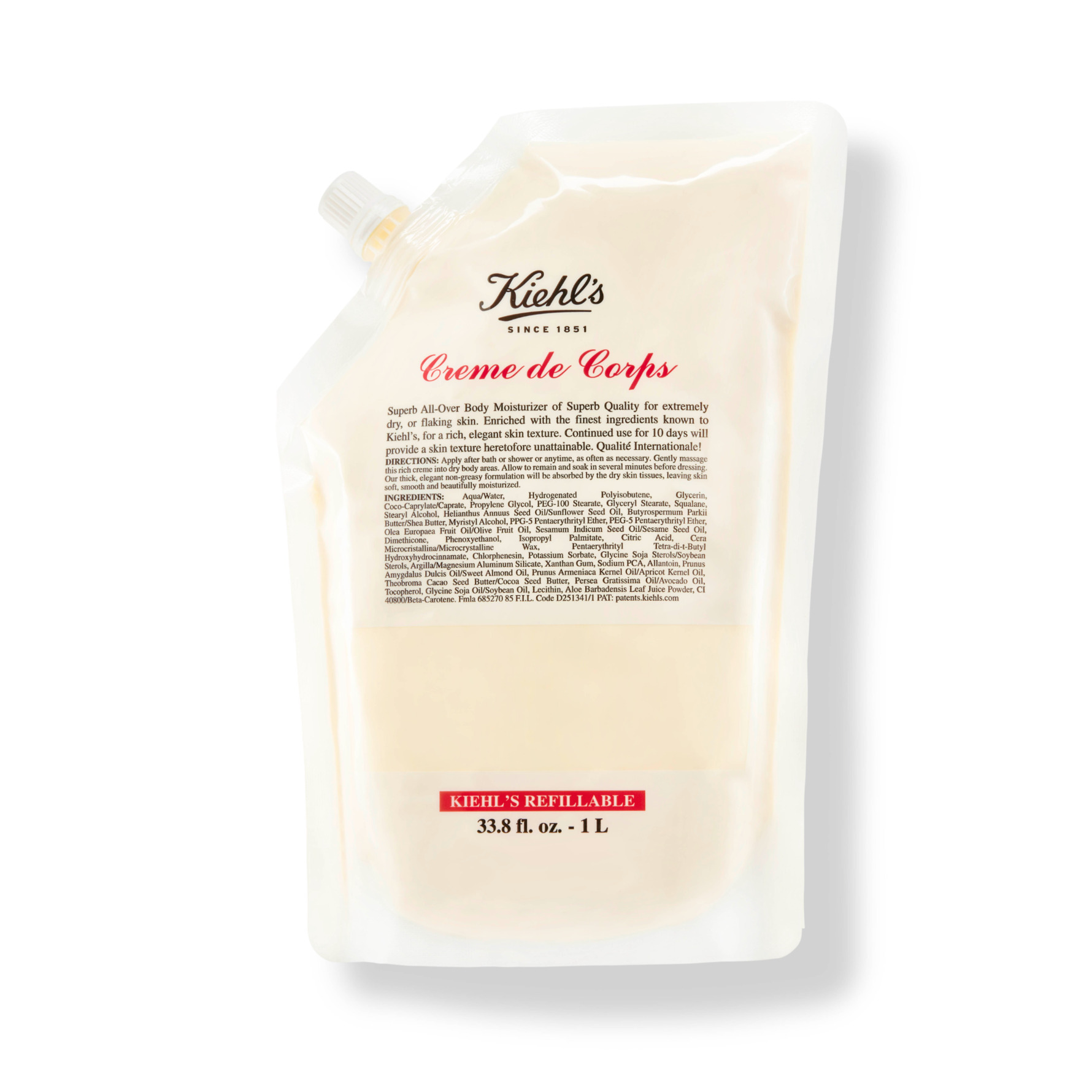 Kiehl’s Creme De Corps Body Lotion 1000 ml 1000 ml