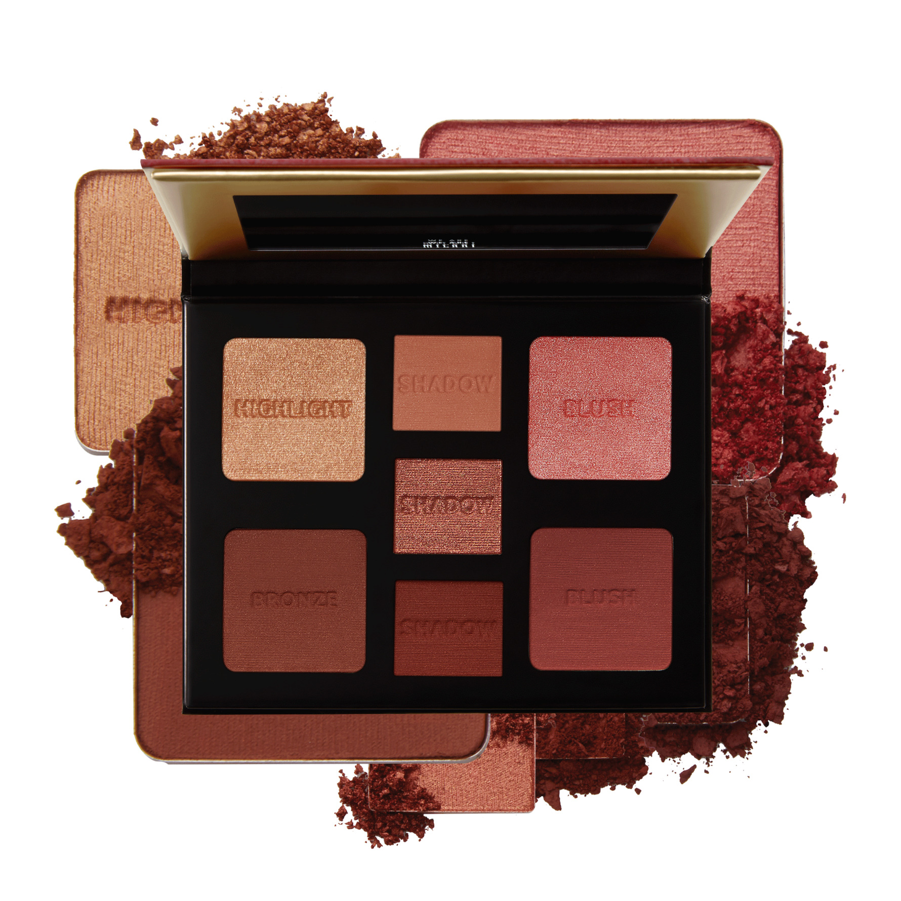 Milani All-Inclusive Eye, Cheek & Face Palette 120 Medium To Deep