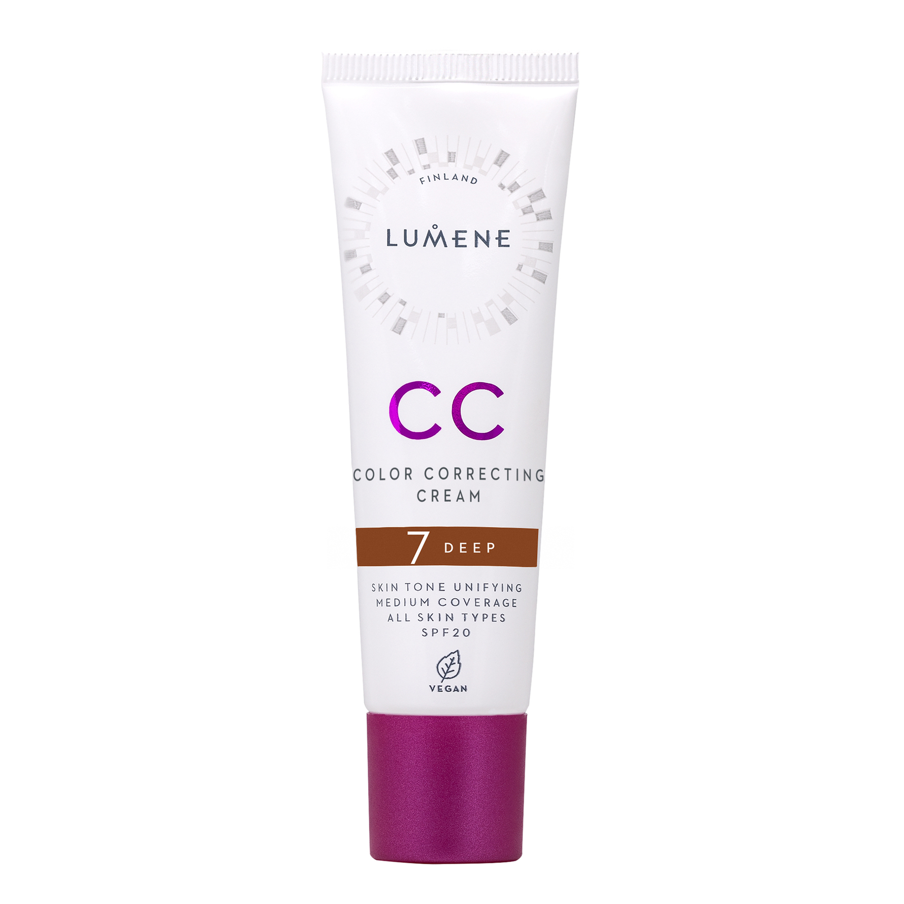 Lumene Lumene CC Color Correcting Cream SPF20 Foundation 7 Deep 7 Deep