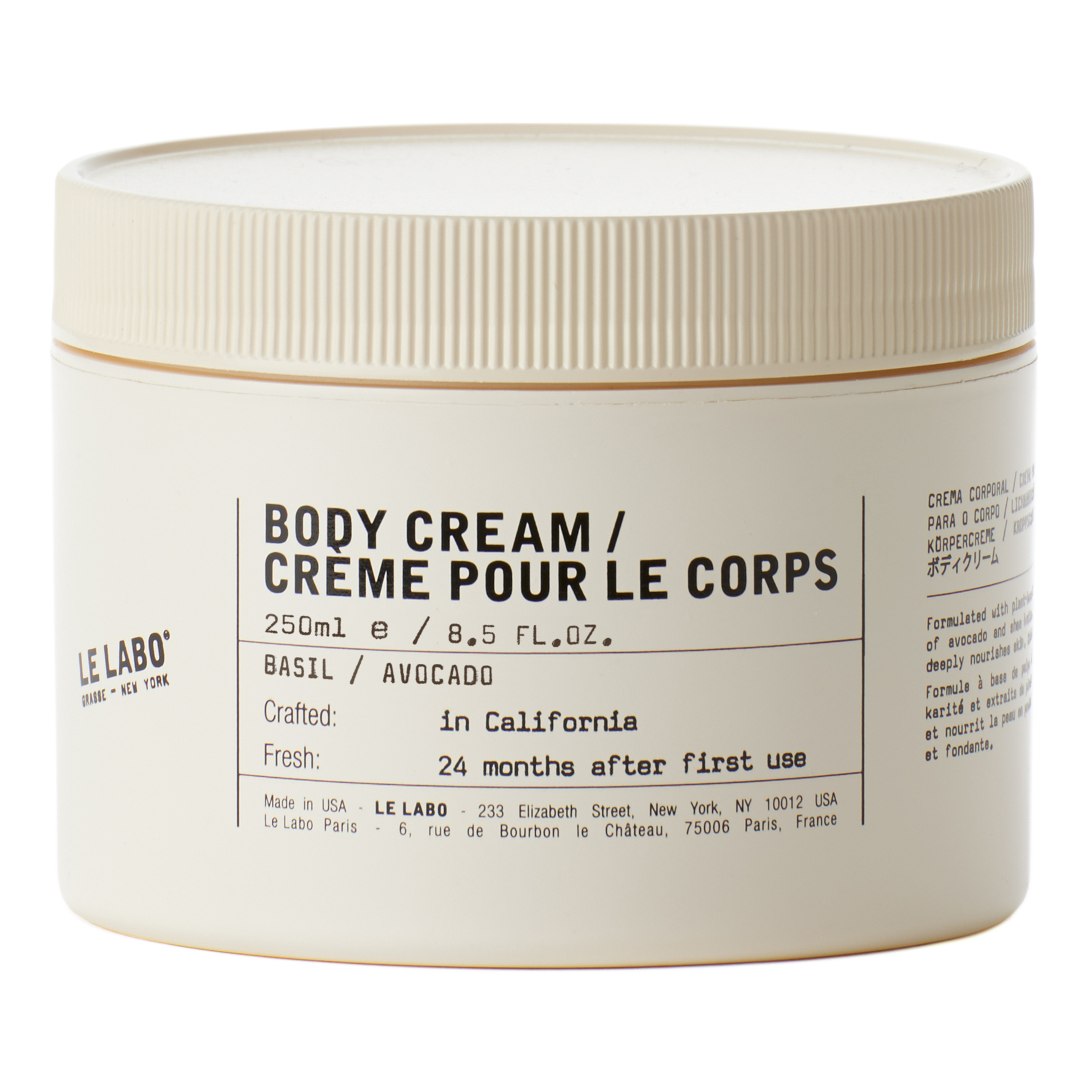 Le Labo Basil Body Cream 250 ml 250 ml
