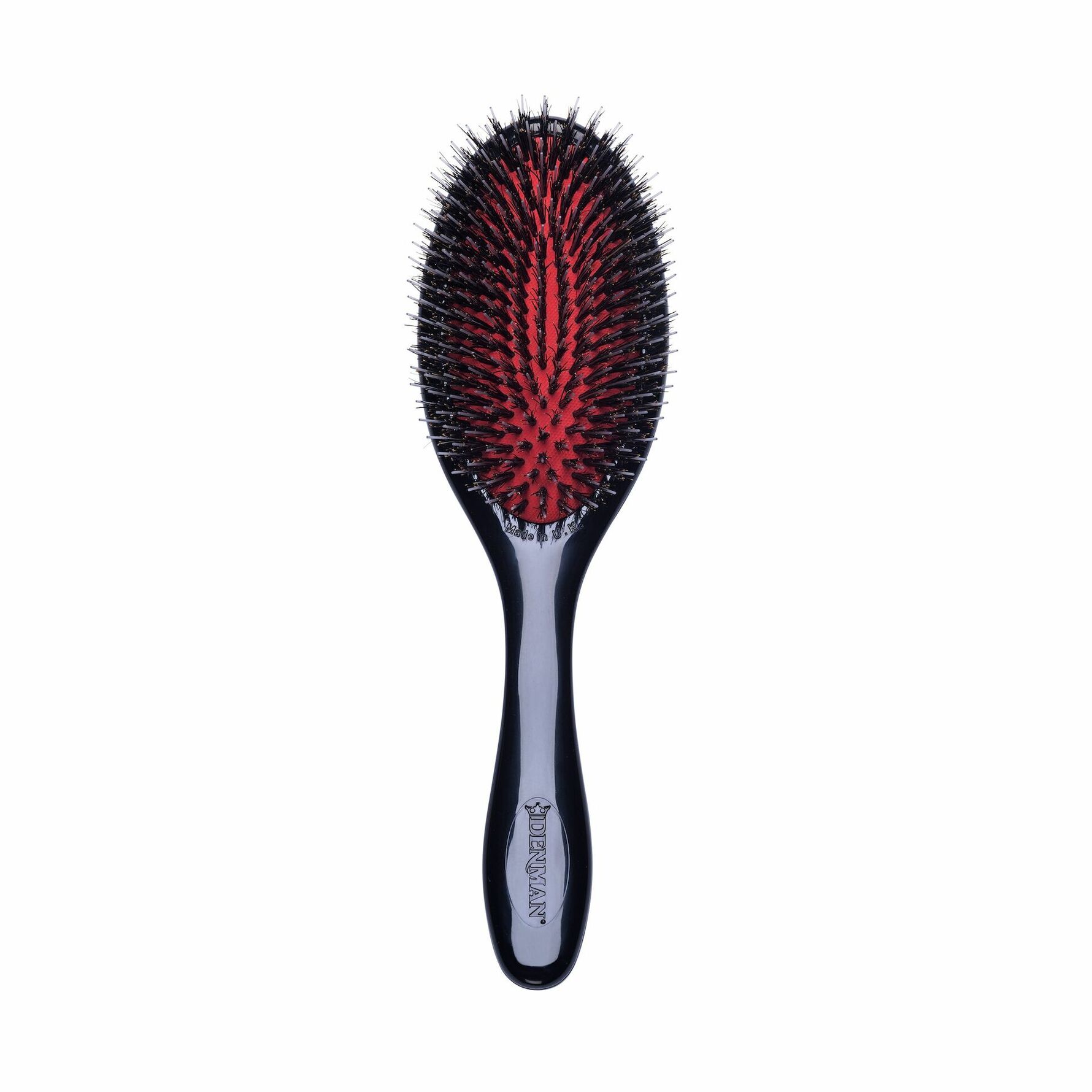 Denman Denman D81M The Style & Shine Hair Brush Black Black