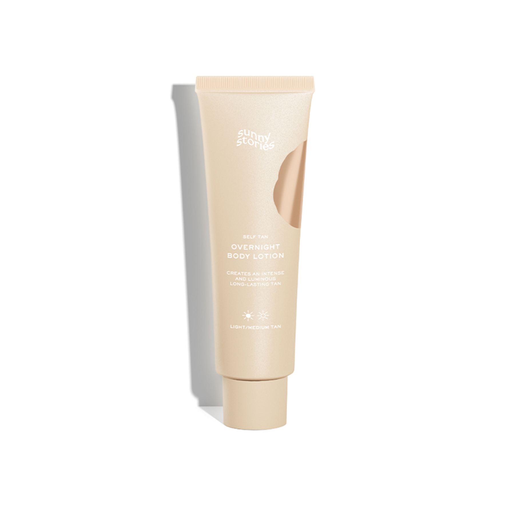 Sunny Stories Self Tan Overnight Body Lotion Light/Medium 125 ml 125 ml