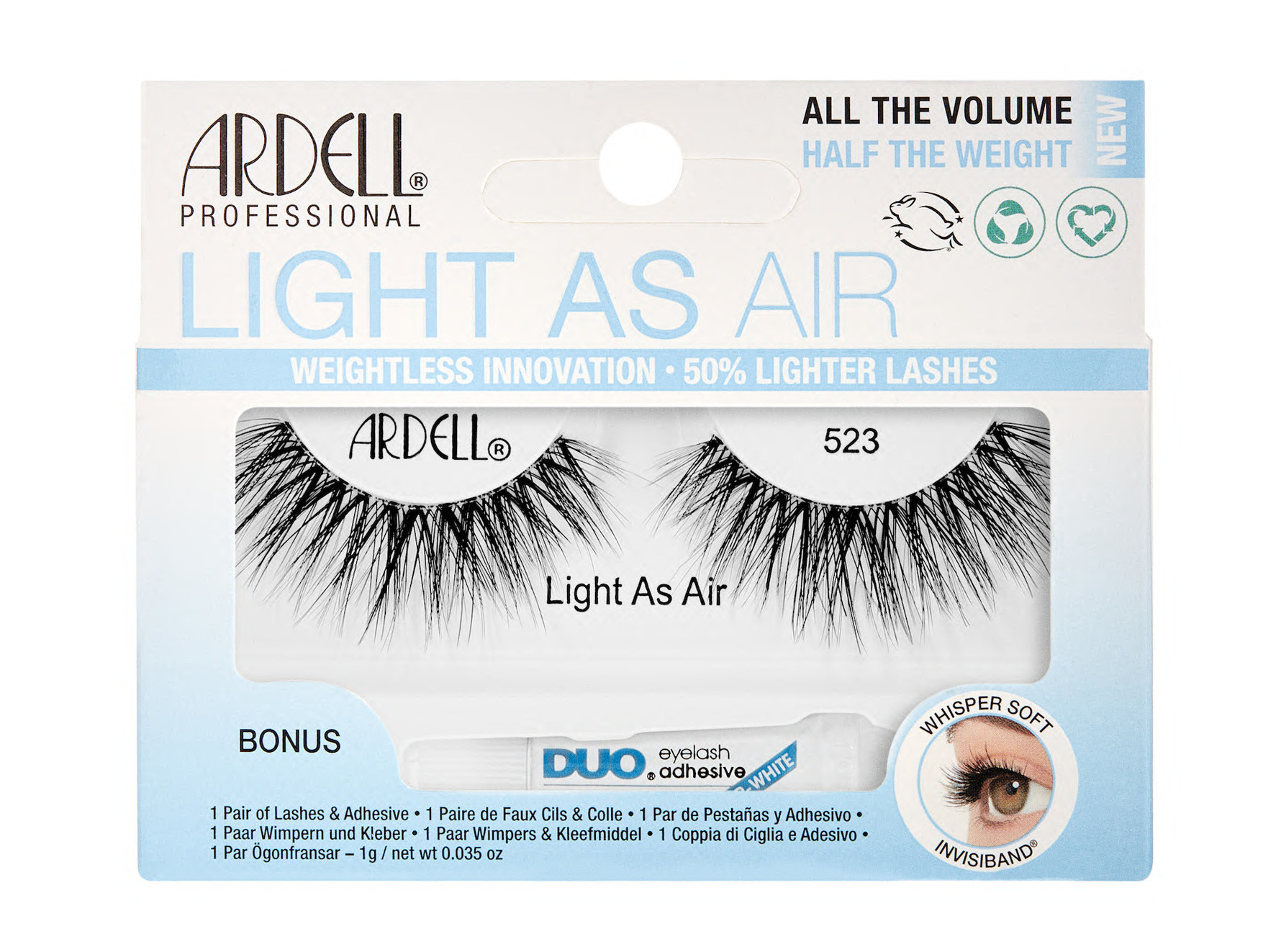 Ardell Light As Air Lashes 523 523