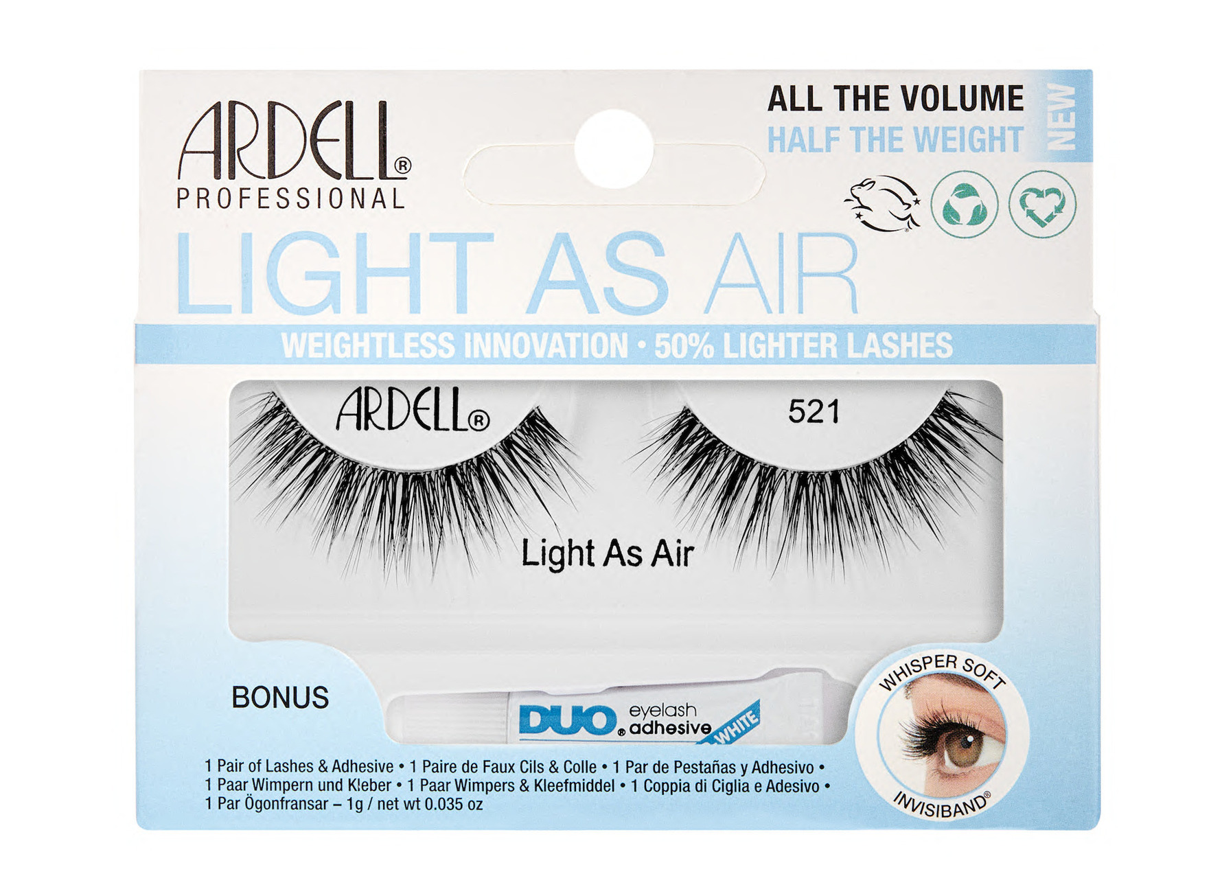 Ardell Light As Air Lashes 521 521