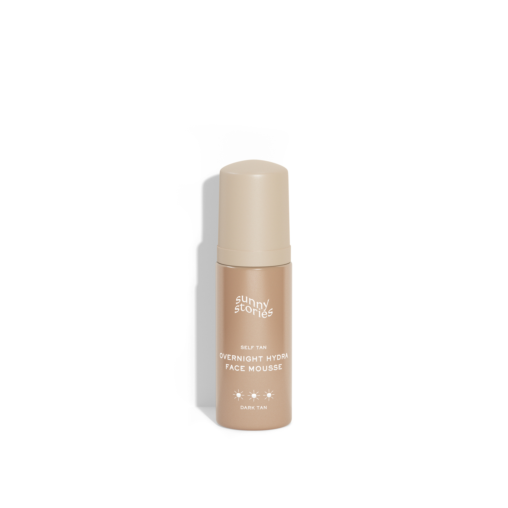 Sunny Stories Self Tan Overnight Hydra Face Mousse Dark Tan 50 ml 50 ml