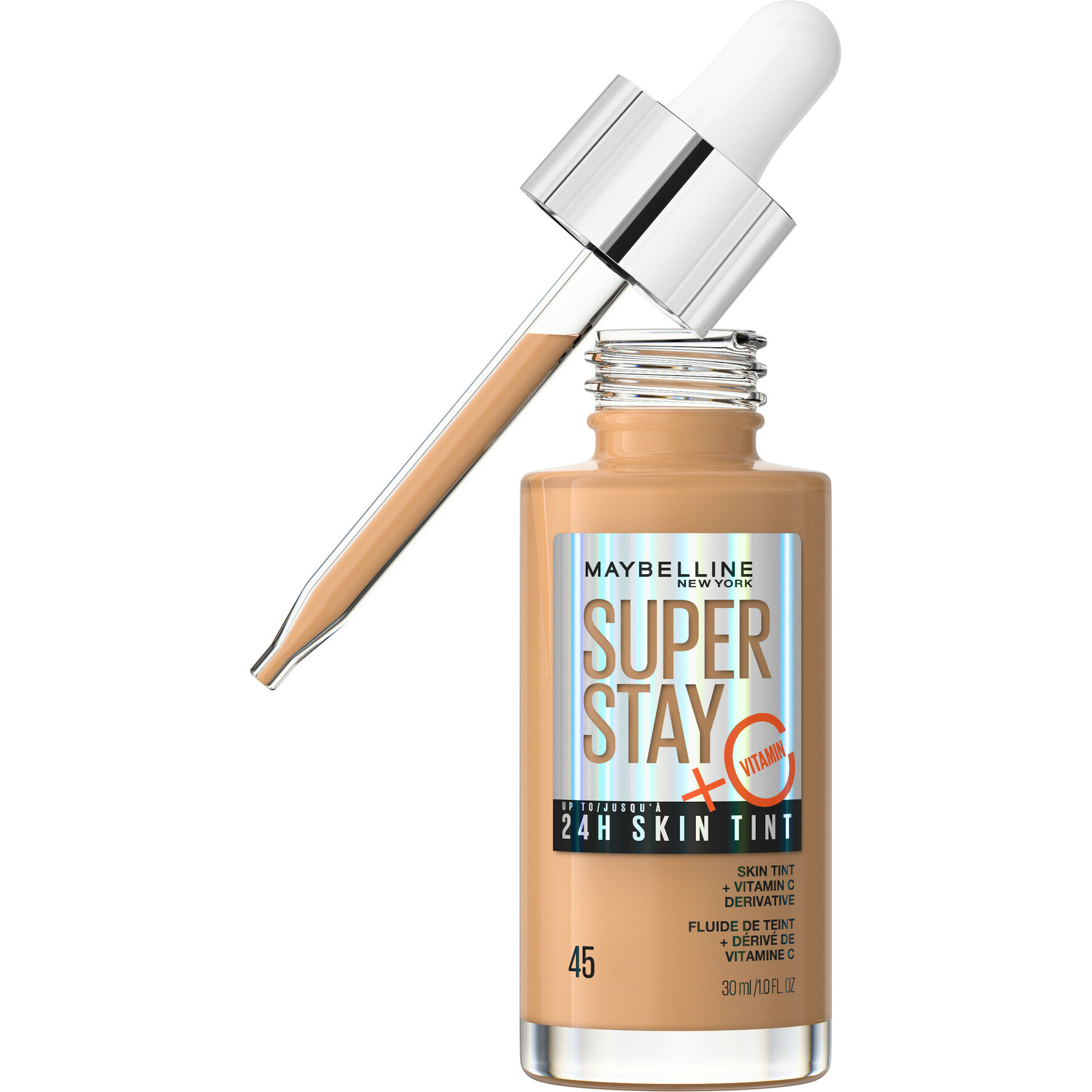 Maybelline New York Superstay 24H Skin Tint Foundation 45 45