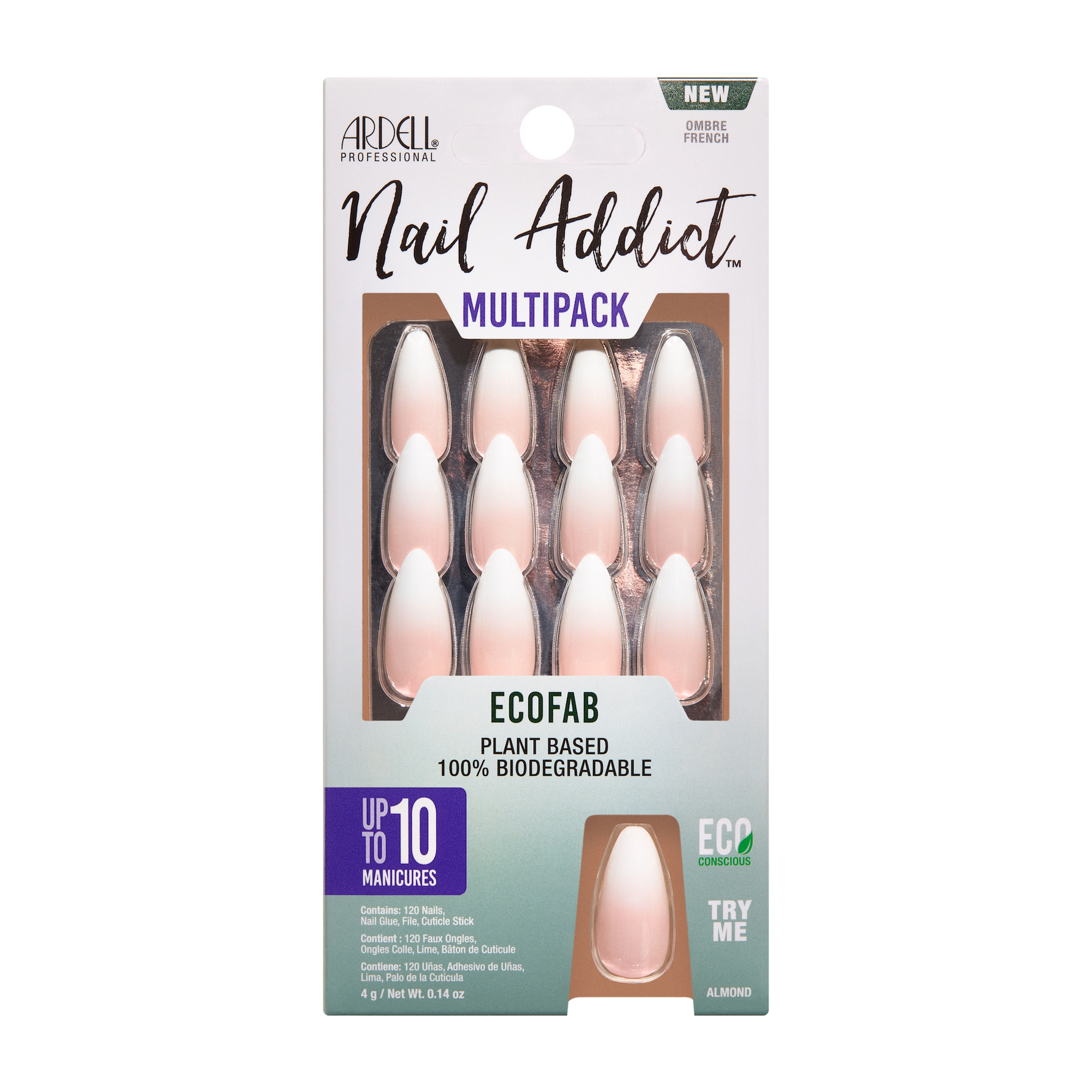 Ardell Nail Addict EcoFab Multipack Ombre French Ombre French