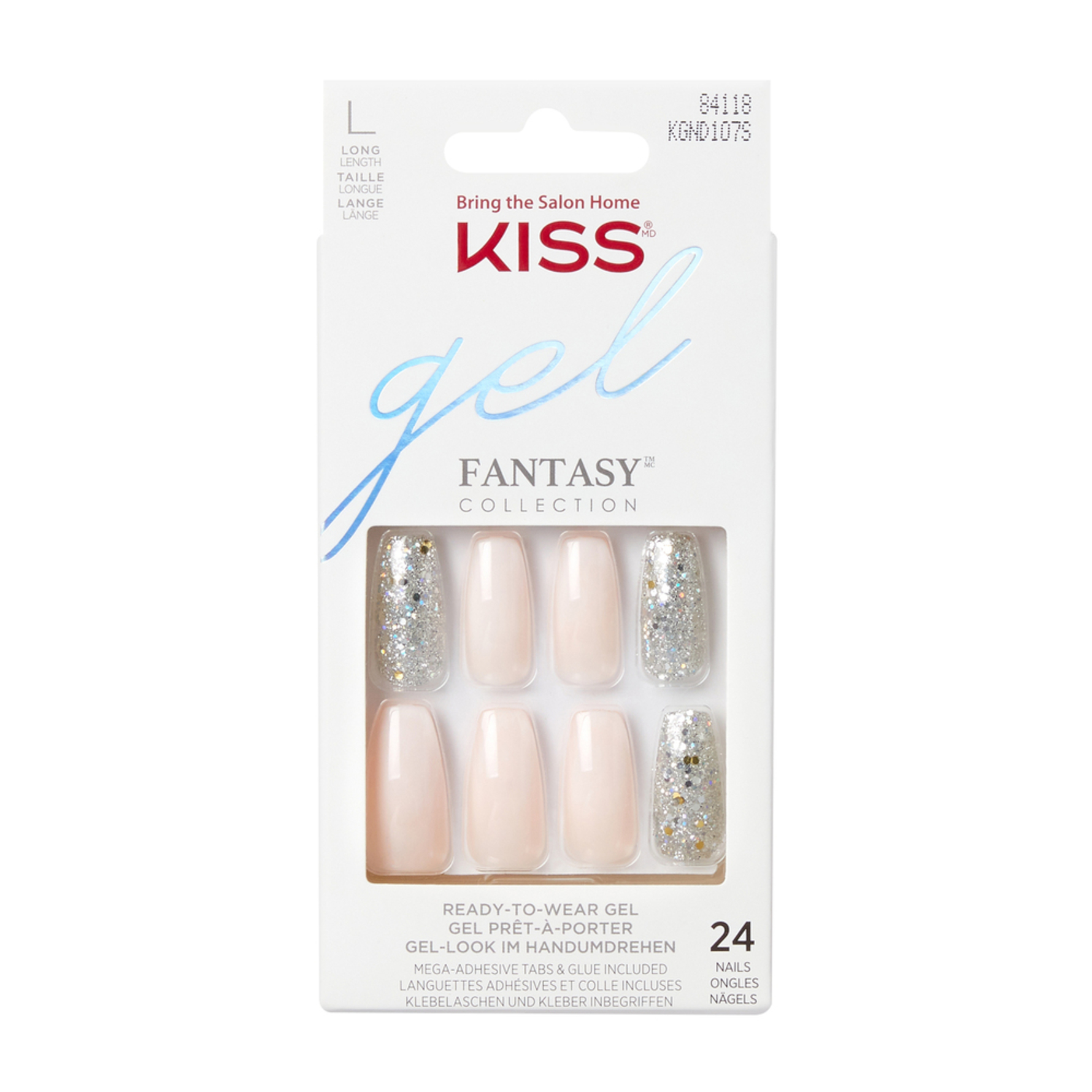 Kiss Gel Nails Friends 28 pcs
