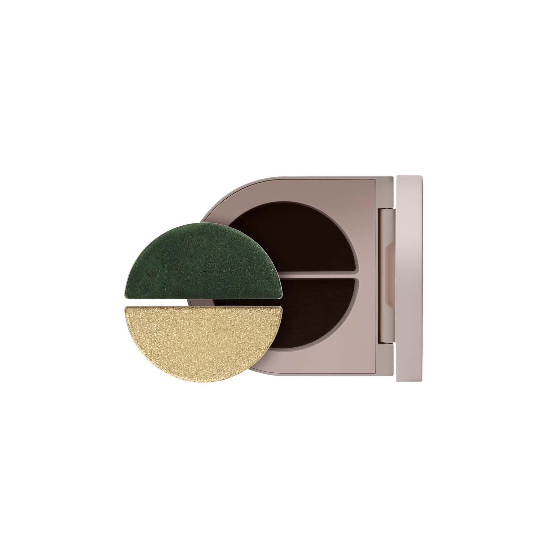 Rose Inc Duet Eyeshadow Olive & Khaki Olive & Khaki