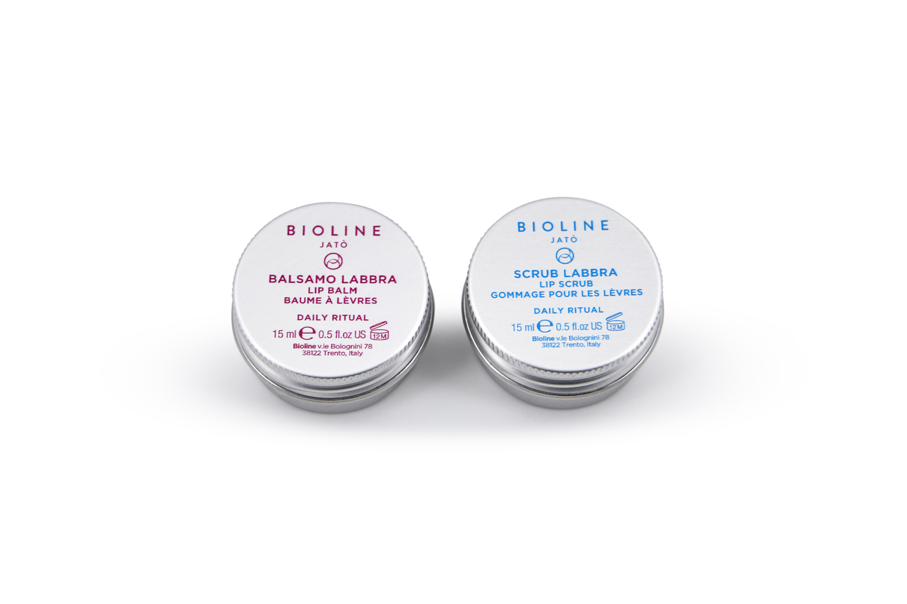 Bioline Jatò Bioline Jatò Lip Scrub & Balm 2 x 15 ml 2 x 15 ml