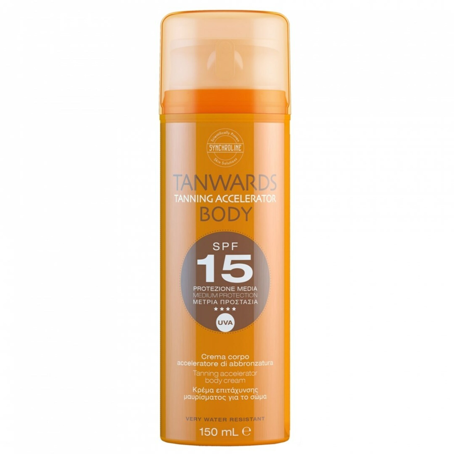 SYNCHROLINE Tanwards Tanning Accelerator Body SPF15 150 ml 150 ml