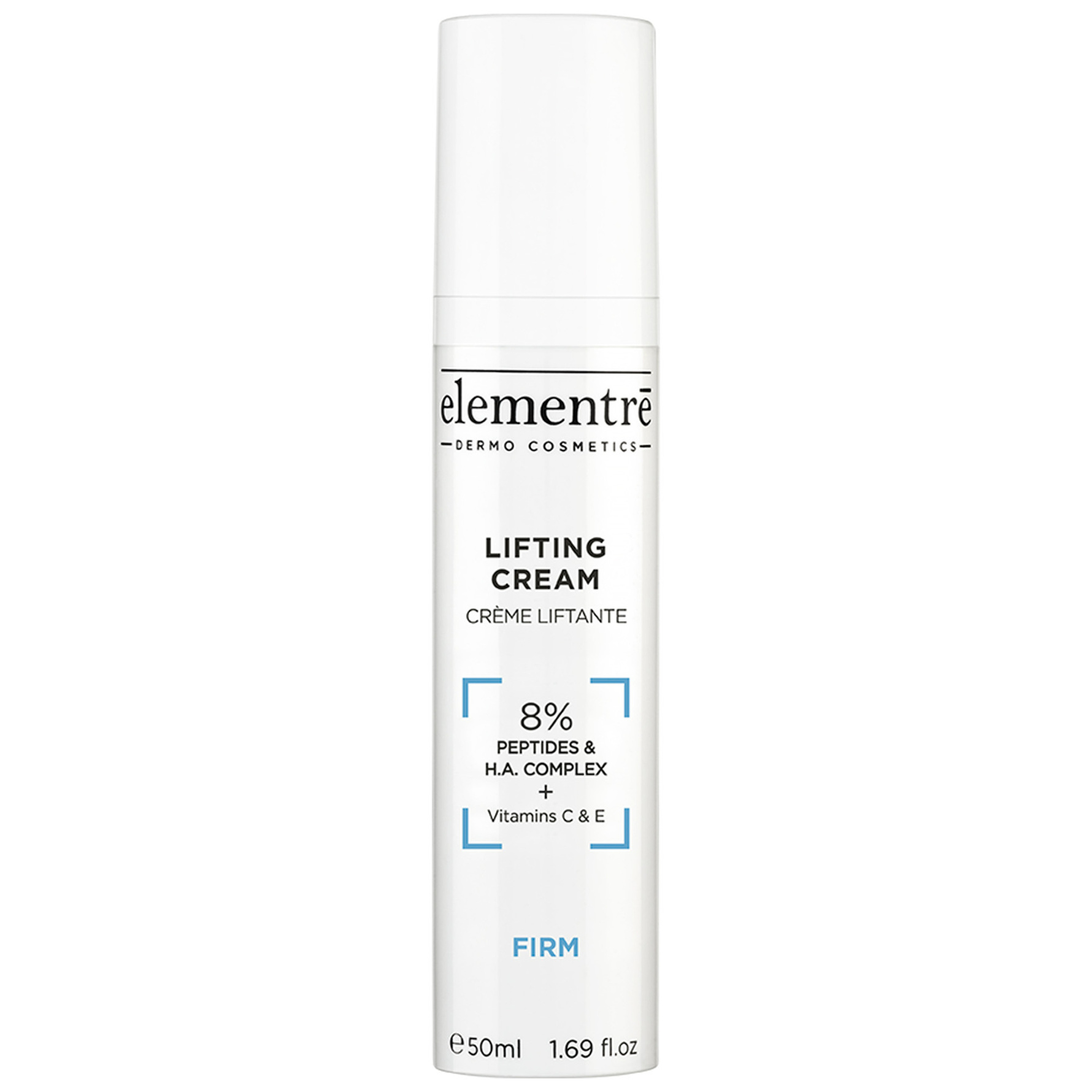 elementrē Lifting Cream - 8% Peptides & Hyaluronic Acid 50 ml 50 ml