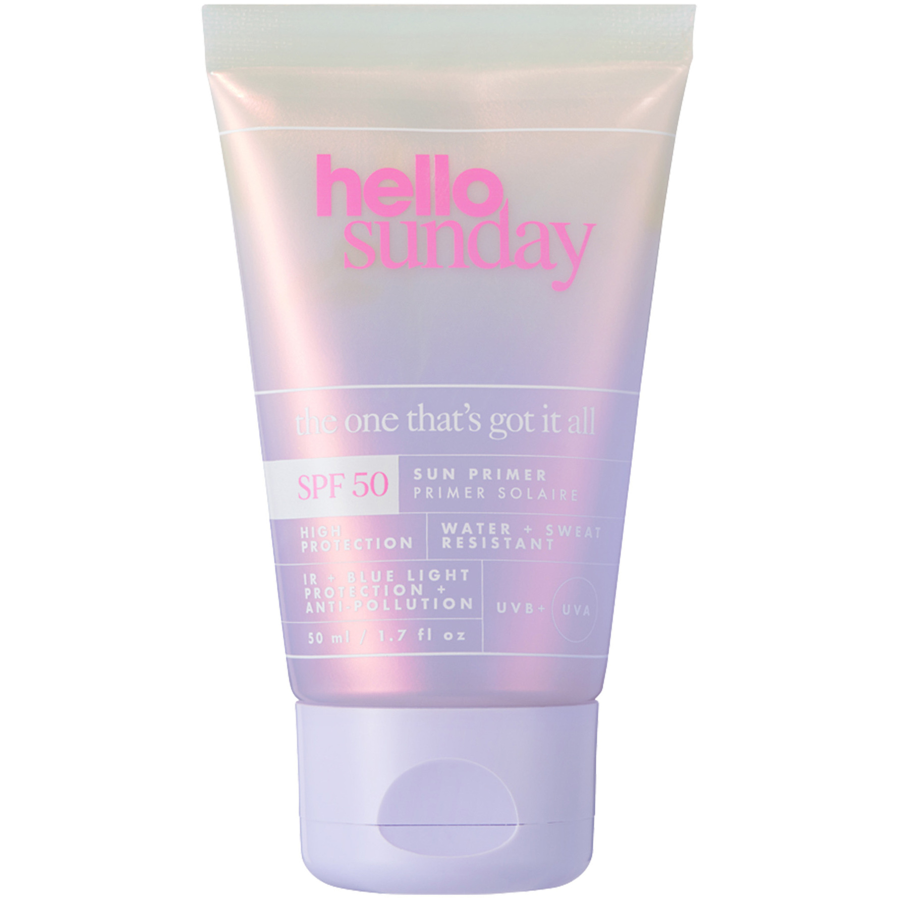Hello Sunday The One That's Got It All - Invisible Sun Primer SPF50 50 ml 50 ml