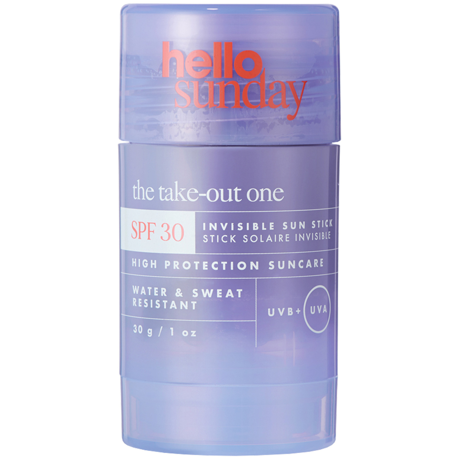 Hello Sunday Hello Sunday The Take-Out One - Invisible Sun Stick SPF 30 g 30 g