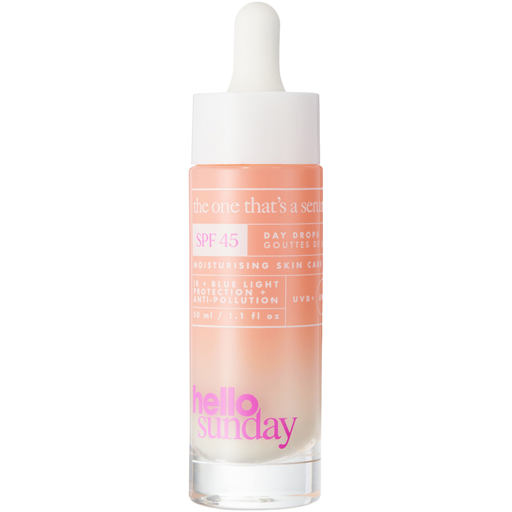 Hello Sunday Hello Sunday The One That's A Serum - SPFDrops SPF45 30 ml 30 ml