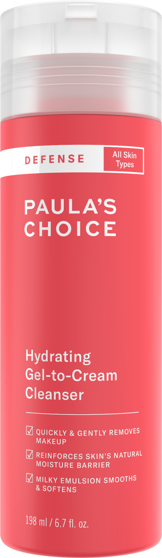 Paula's Choice Defense Gel-To-Cream Cleanser 198 ml 198 ml