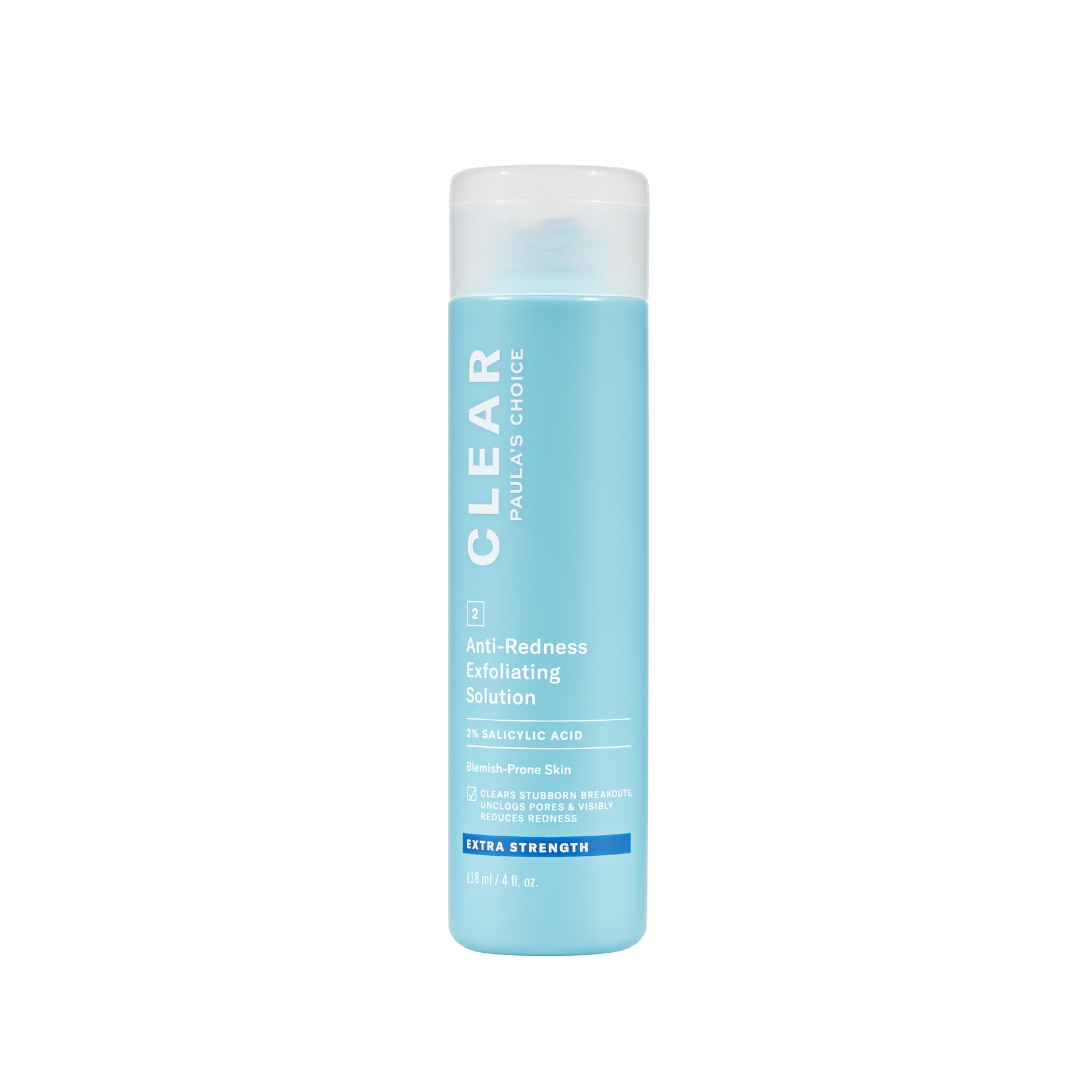 Paula's Choice Clear Extra Strength Anti-Redness Exfoliating Solution 2% Salycilic Acid 118 ml 118 ml