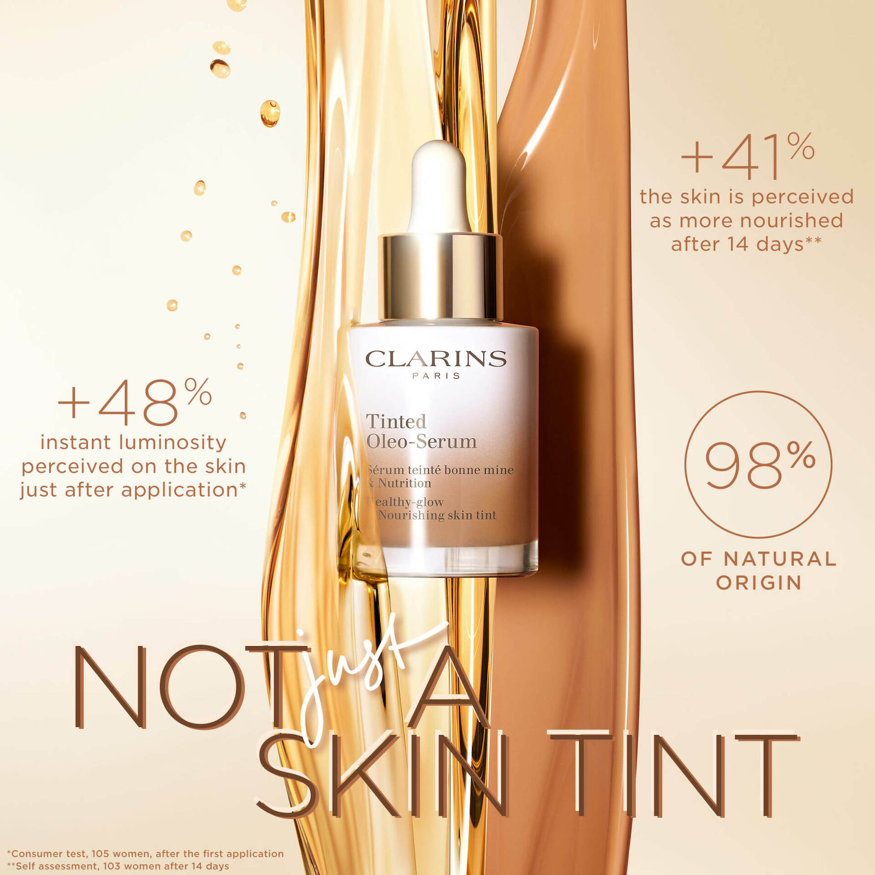 Clarins Tinted Oleo-Serum Foundation 01 01