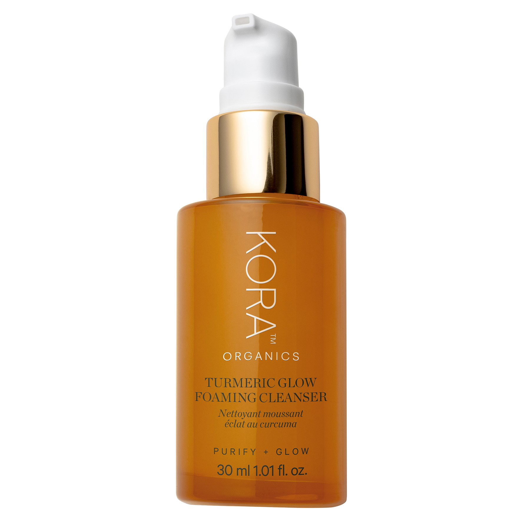 Kora Organics Turmeric Glow Foaming Face Cleansing Gel 30 ml 30 ml