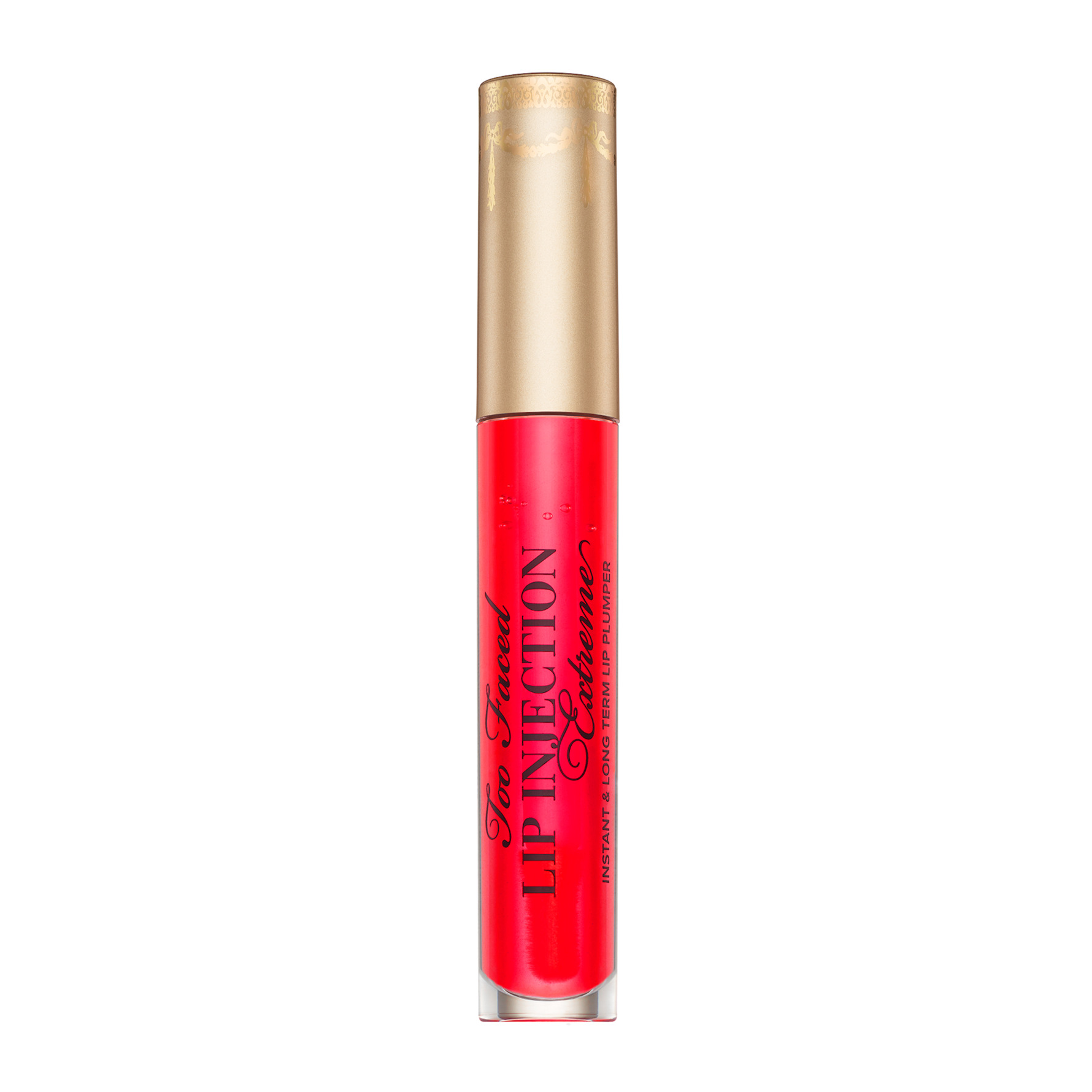 Too Faced Too Faced Lip Injection Extreme Lip Gloss Strawberry Kiss Strawberry Kiss