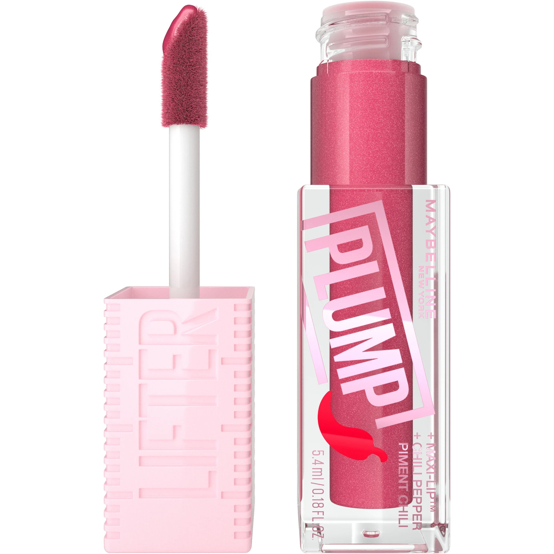 Maybelline New York Maybelline New York Lifter Plump Lip Gloss 002 Mauve Bite 002 Mauve Bite