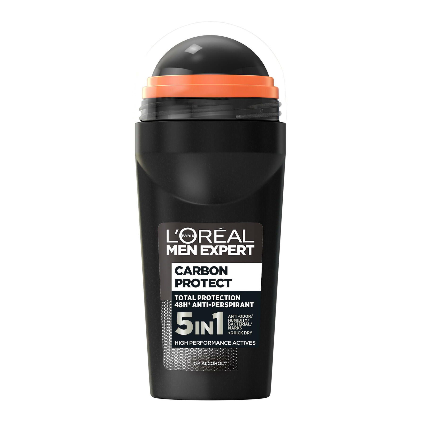 L'Oréal Paris L'Oréal Paris Men Expert Carbon Protect Total Protection 48H Anti-Perspirant Deodorant Roll-On 100 MLT 100 MLT