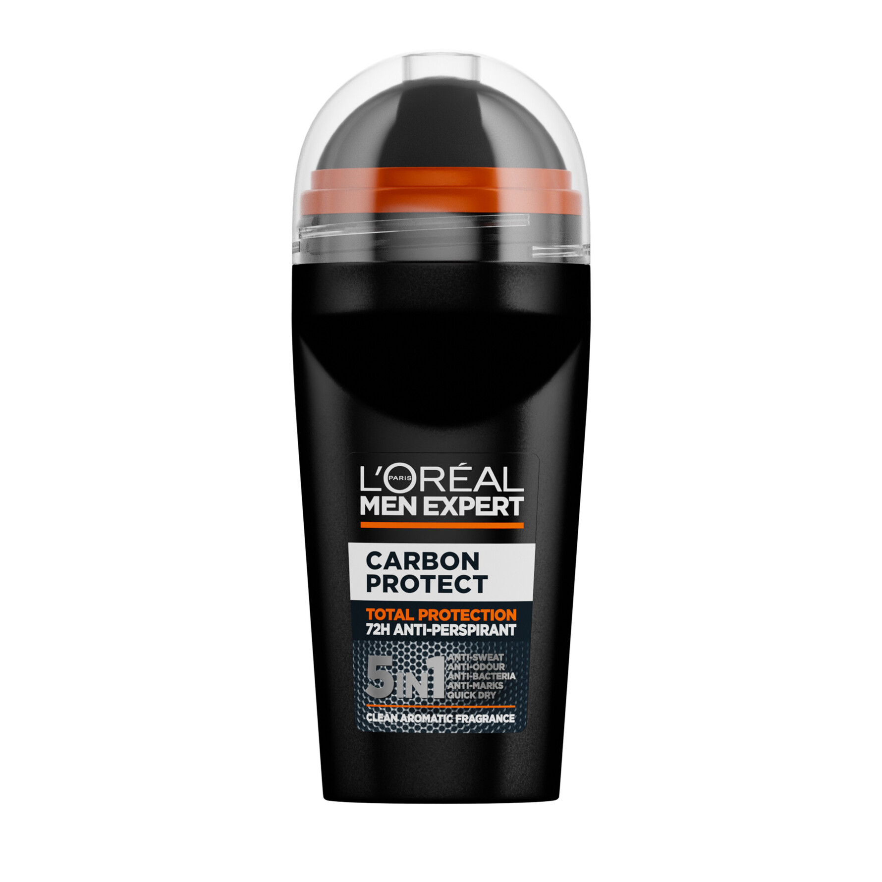 L'Oréal Paris Men Expert Carbon Protect Total Protection 48H Anti-Perspirant Deodorant Roll-On 100 MLT 100 MLT