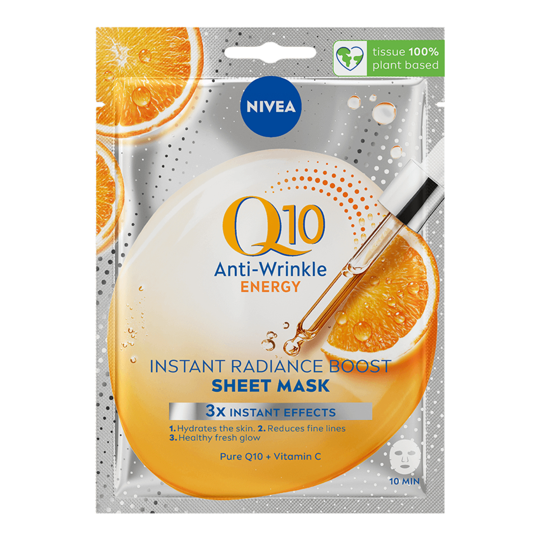 NIVEA NIVEA Q10 Anti-Wrinkle Energy Sheet Mask