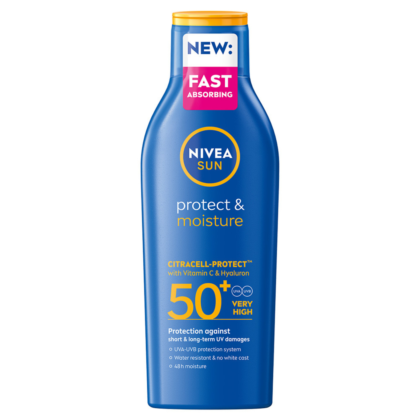 NIVEA NIVEA Protect & Moisture Sun Lotion SPF50+ 200 ml 200 ml