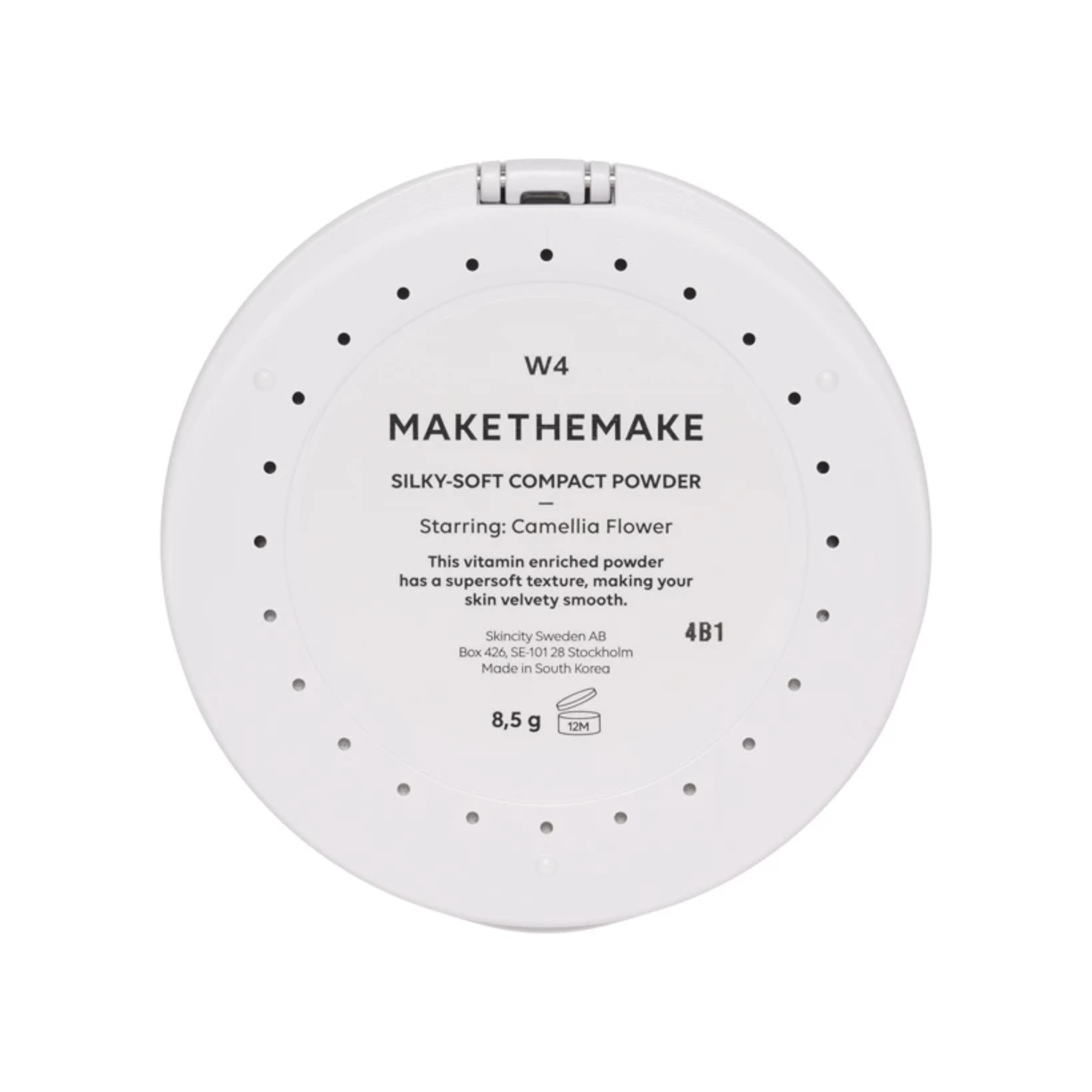 MAKETHEMAKE MAKETHEMAKE Silky-Soft Compact Powder W4 W4